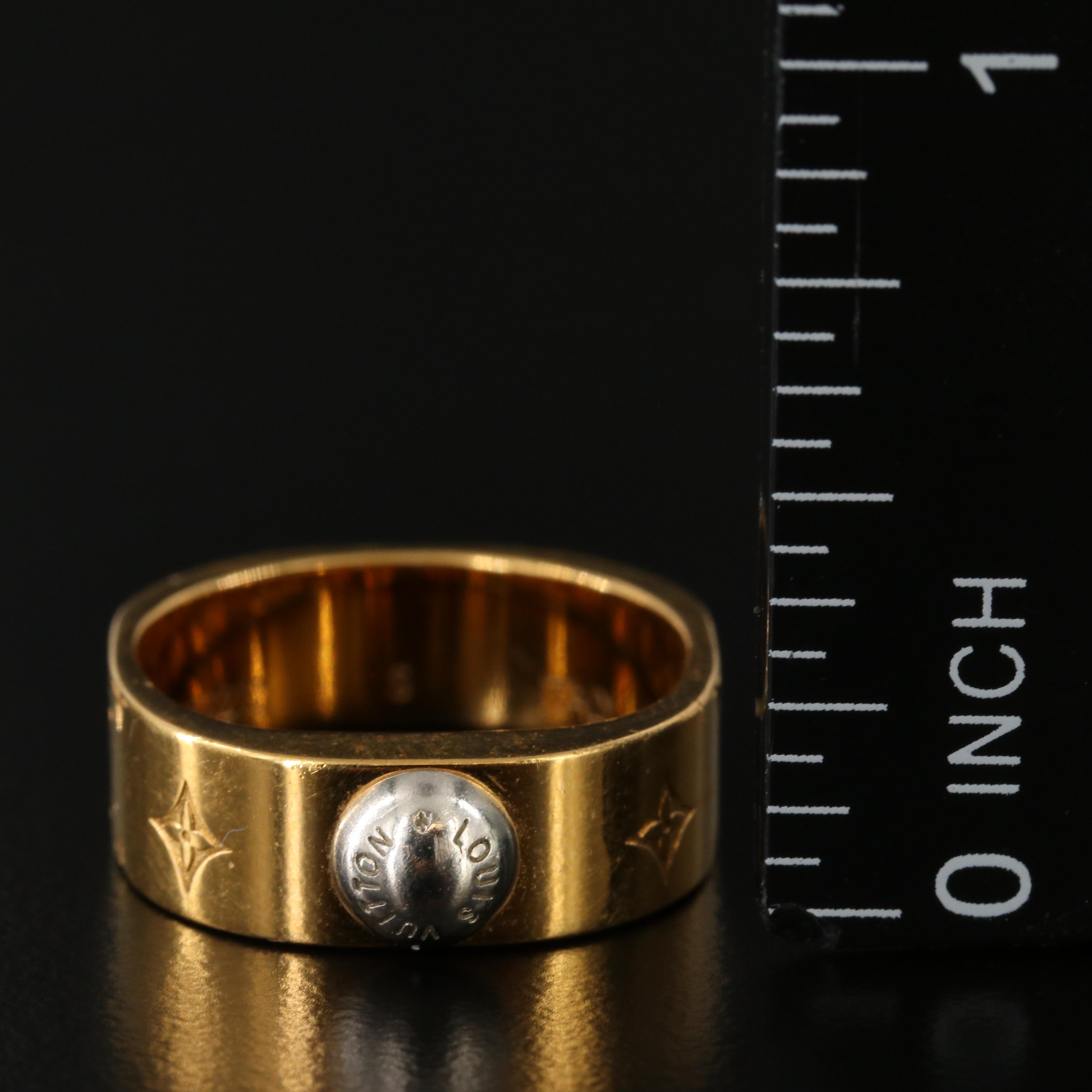 Louis Vuitton Nanogram Ring