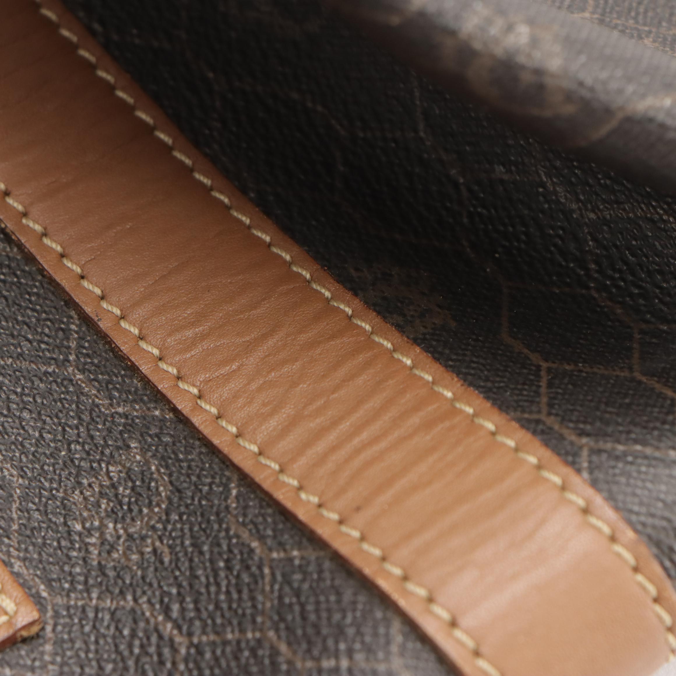 Christian Dior Small Travel Duffle in Logo Honeycomb Coated Canvas