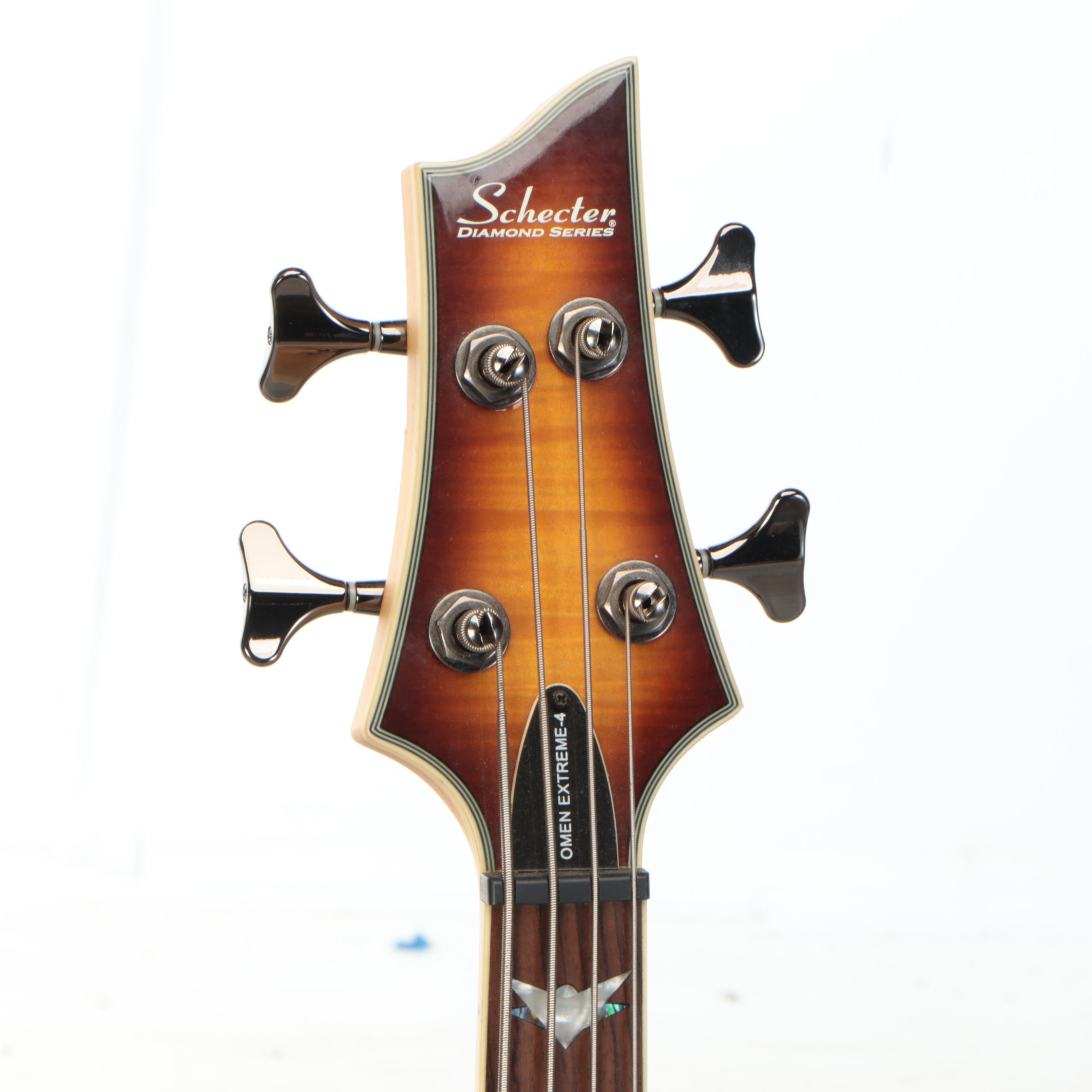 Schecter Diamond Series Sunburst Extreme-4 Electric Bass Guitar