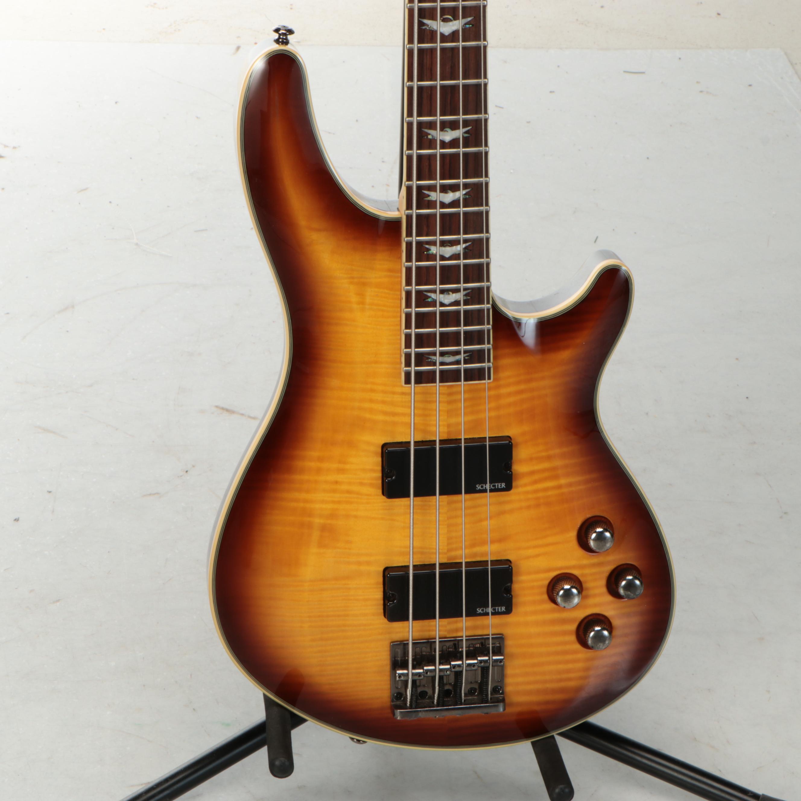 Schecter Diamond Series Sunburst Extreme-4 Electric Bass Guitar