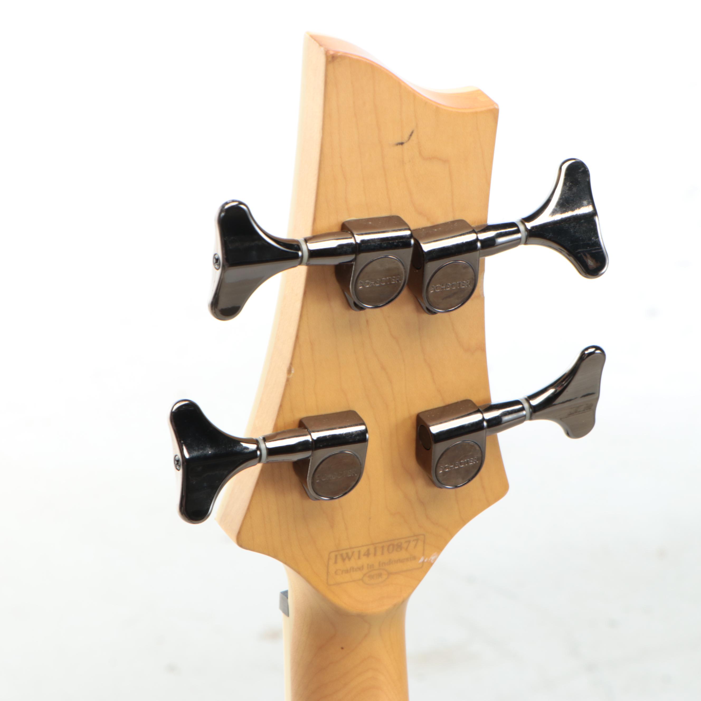 Schecter Diamond Series Sunburst Extreme-4 Electric Bass Guitar