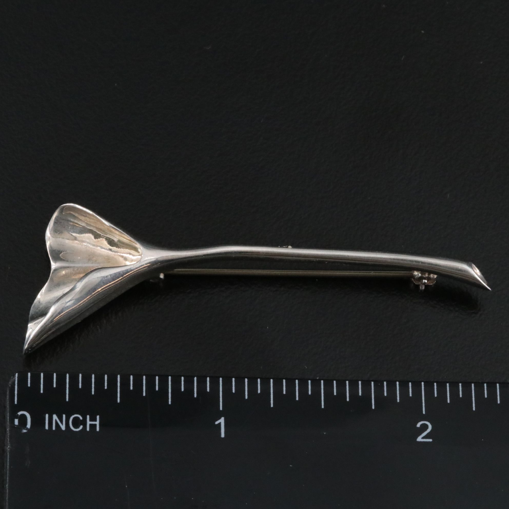 Tiffany & Co. Sterling Gingko Leaf Brooch