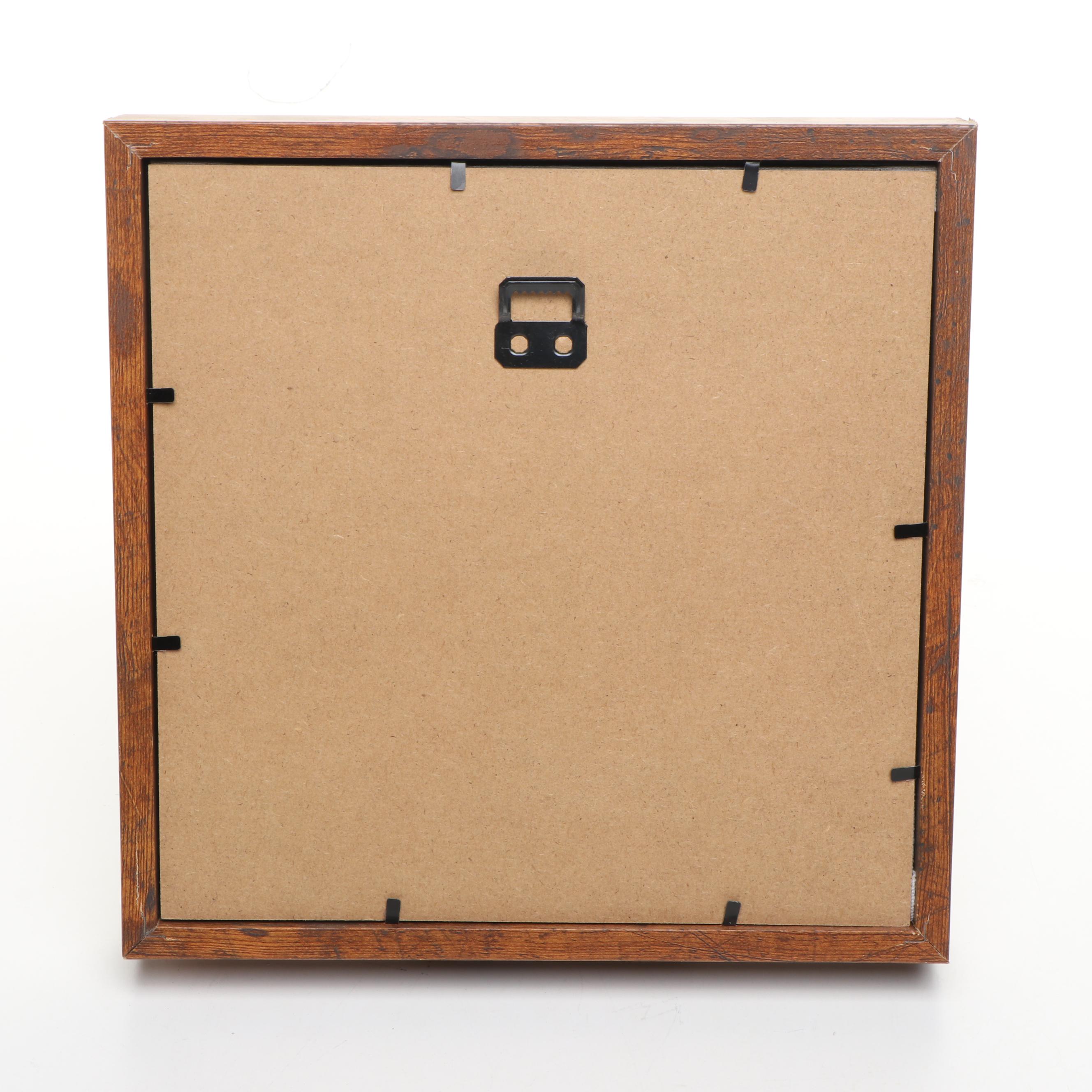 Artist Signed Cut Paper Tree Art