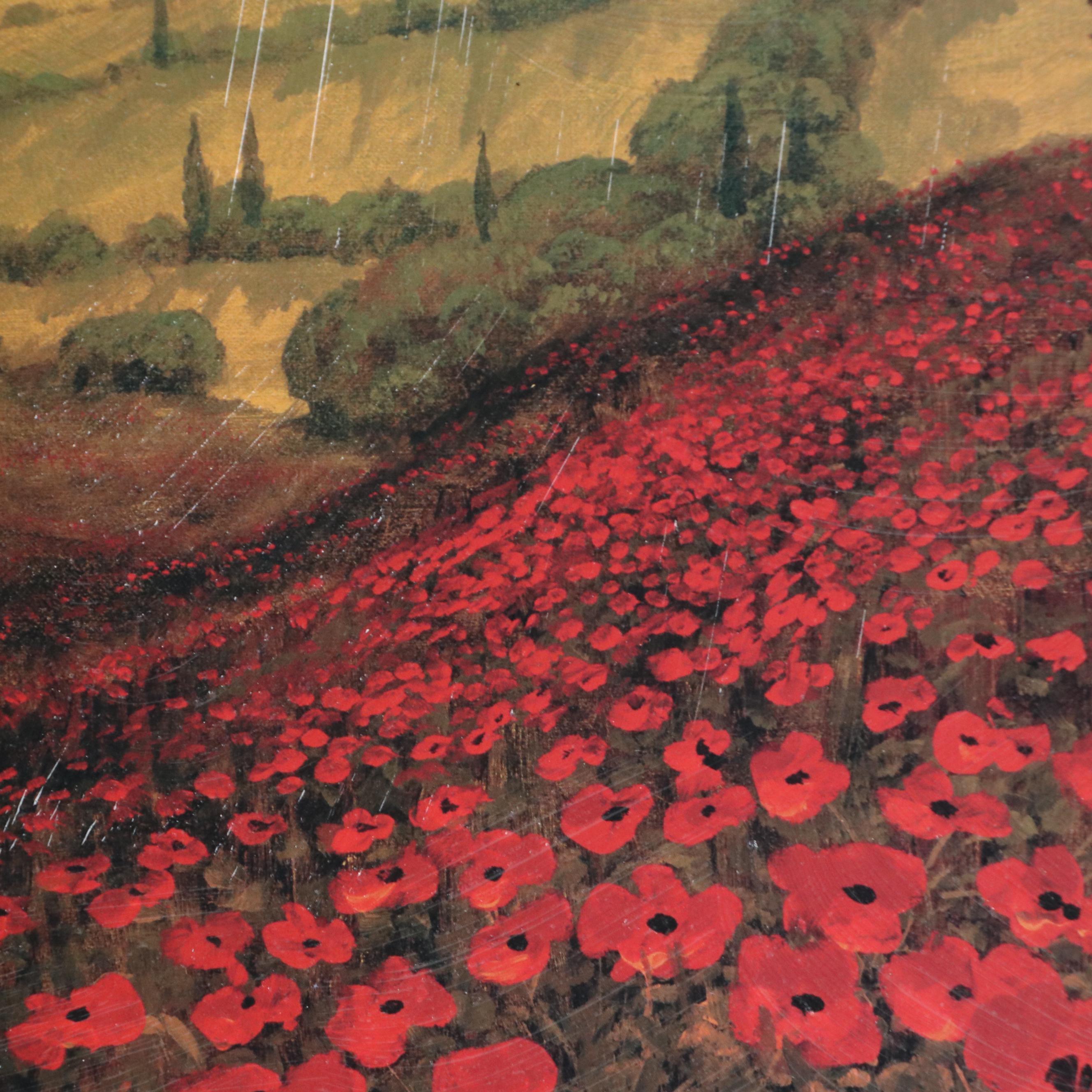 After Steve Thoms Landscape Offset Lithograph, 21st Century