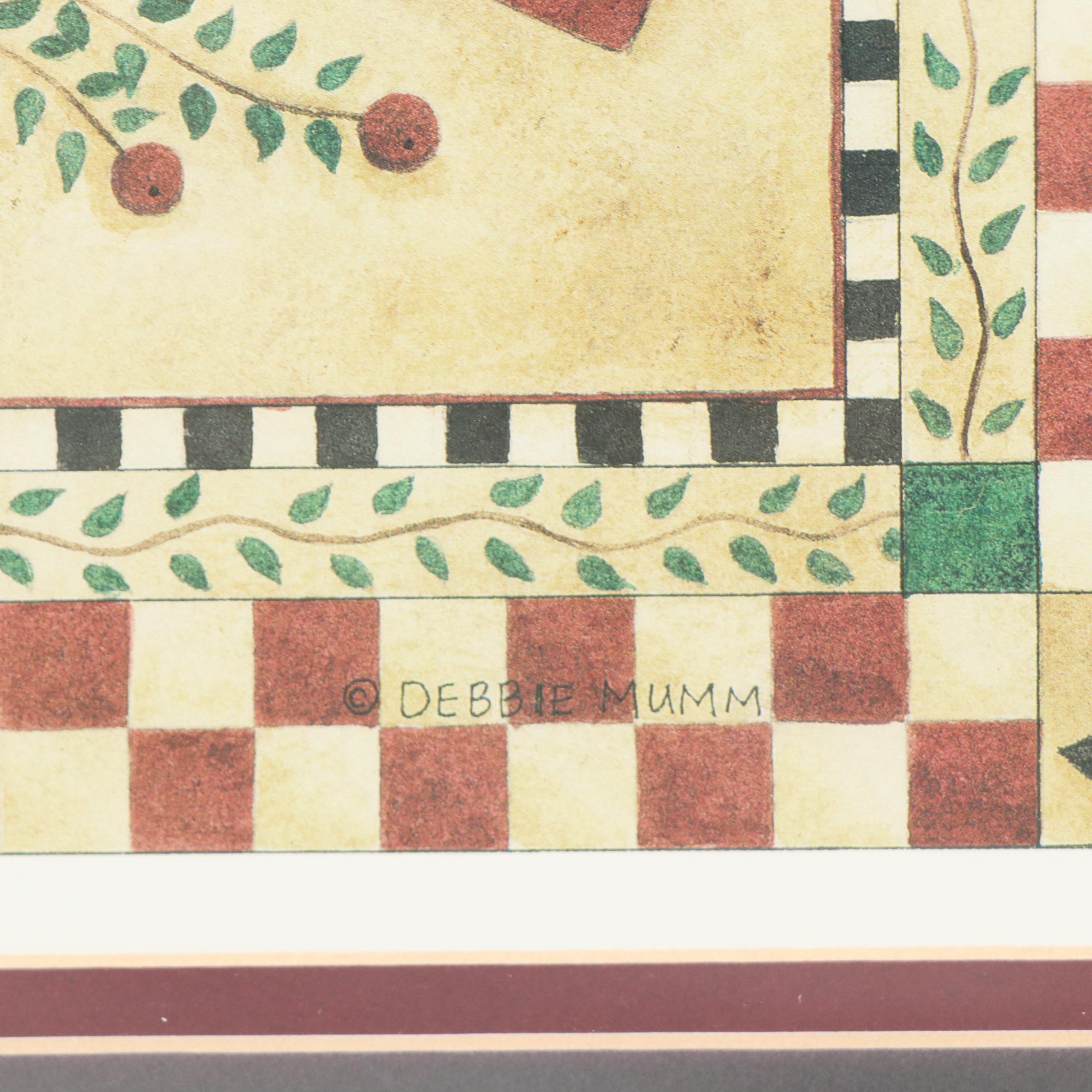 After Debbie Mumm Offset Lithograph of the Alphabet, Late 20th Century