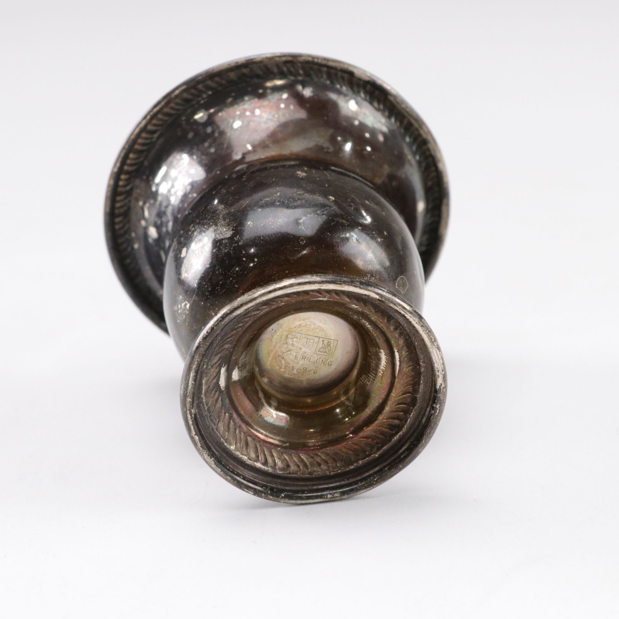 Sterling Silver Cup & Waterford Silver Plate Picture Frame