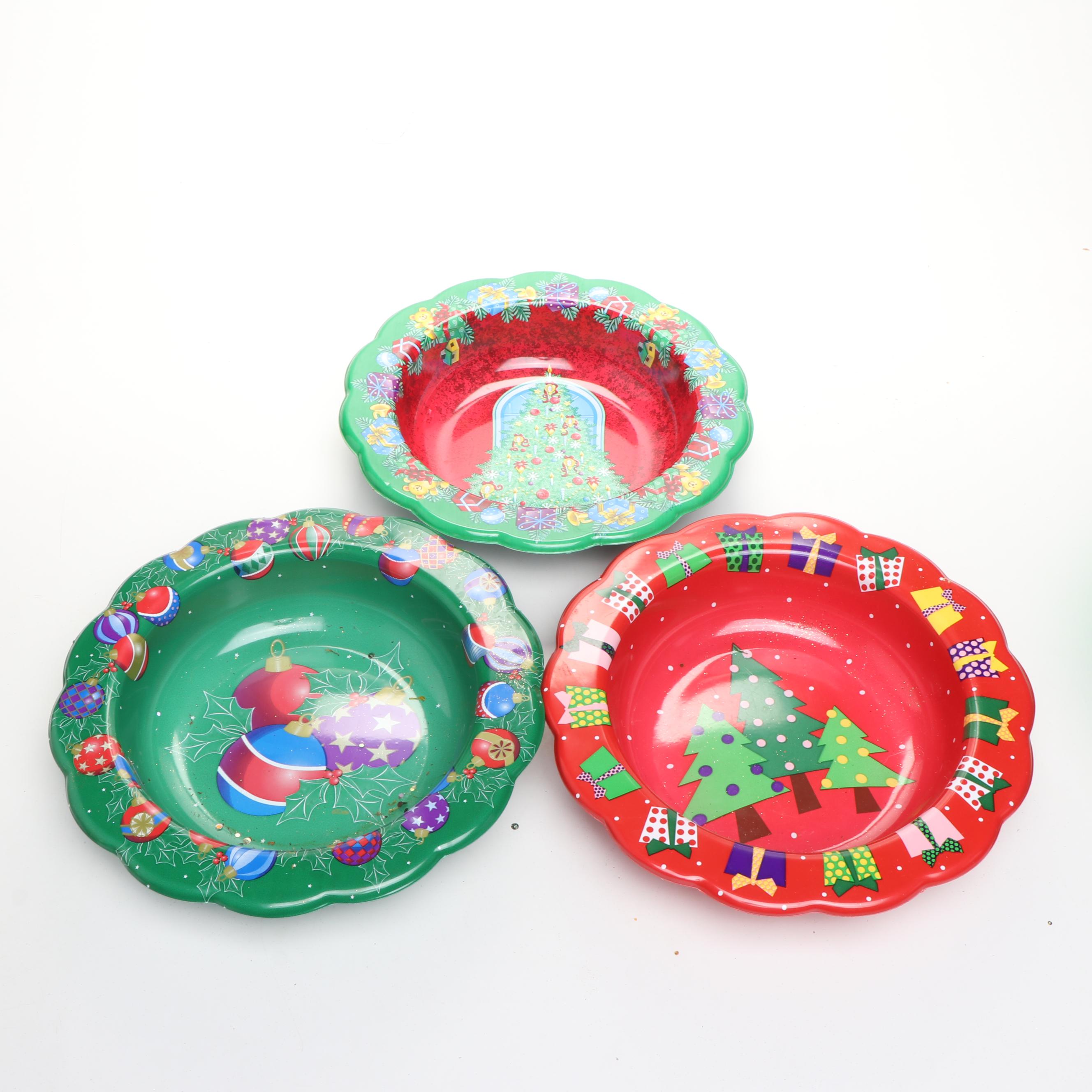 Festive Serveware with Tree Trimming Ornament Collection