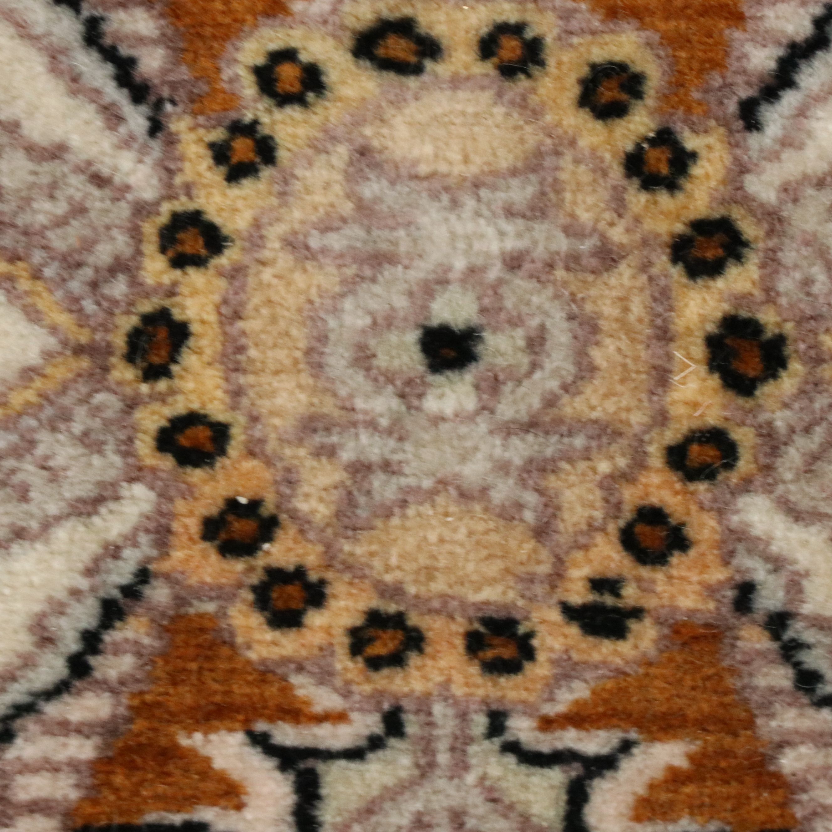 9' x 12'2 Hand-Knotted Pakistani Room-Sized Rug