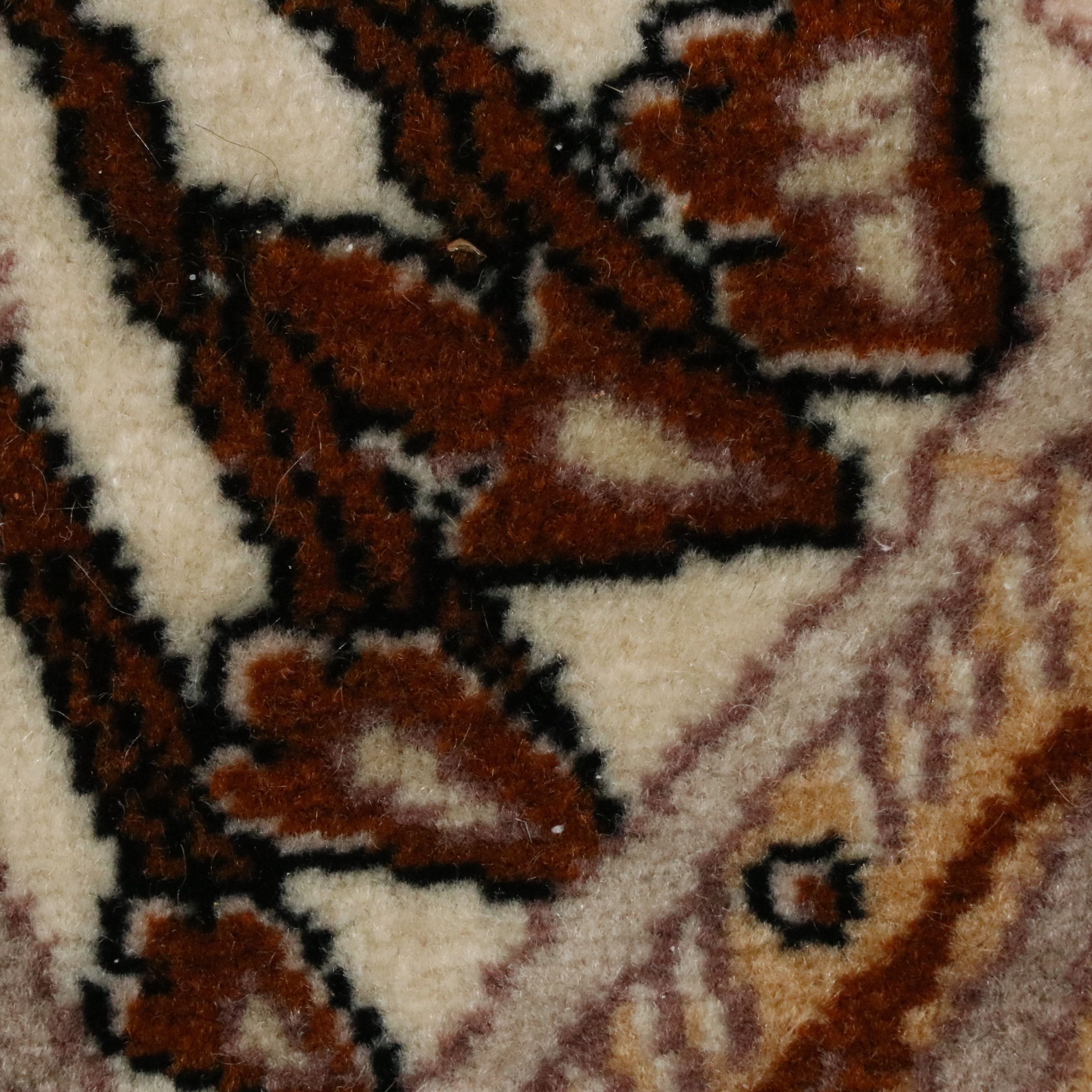 9' x 12'2 Hand-Knotted Pakistani Room-Sized Rug