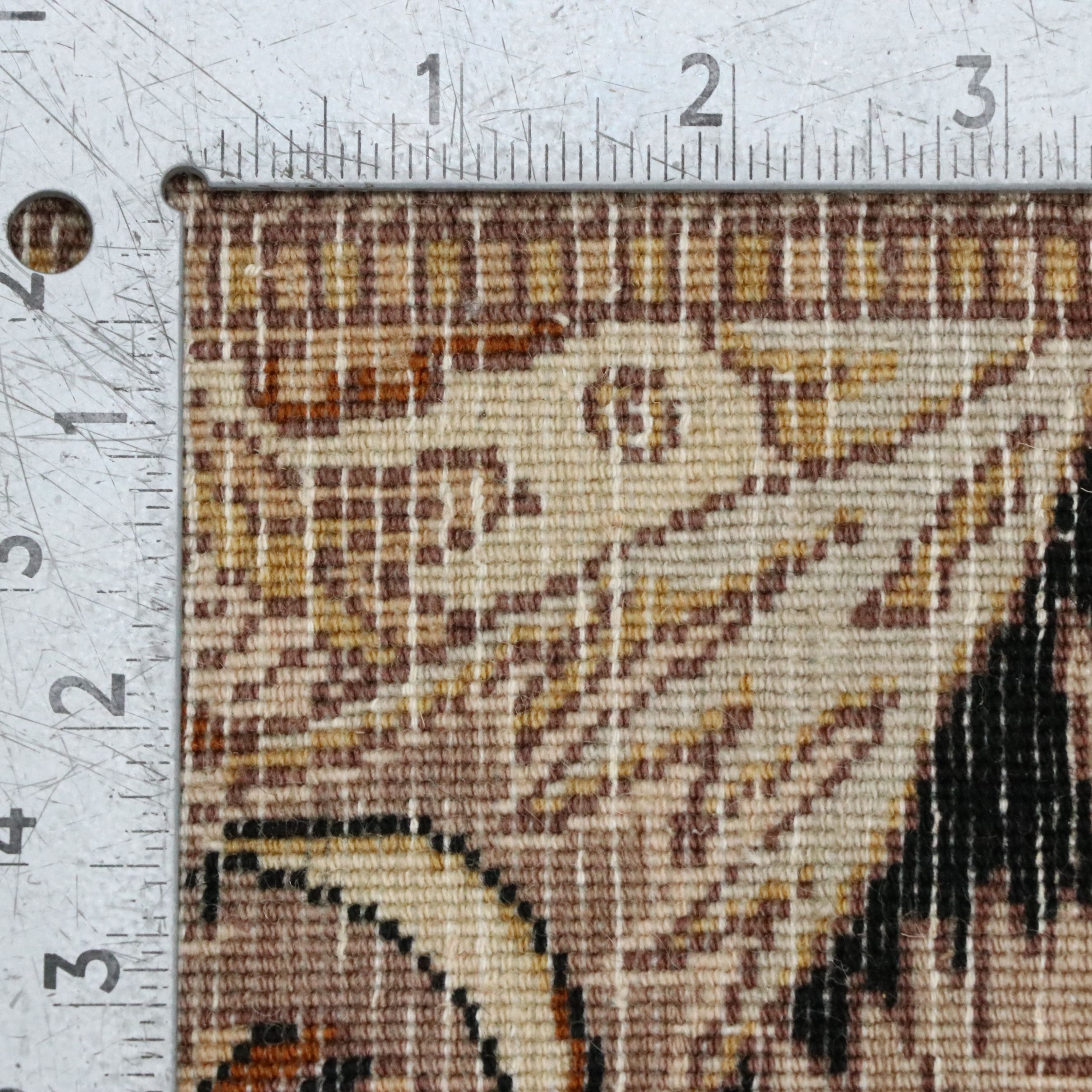 9' x 12'2 Hand-Knotted Pakistani Room-Sized Rug