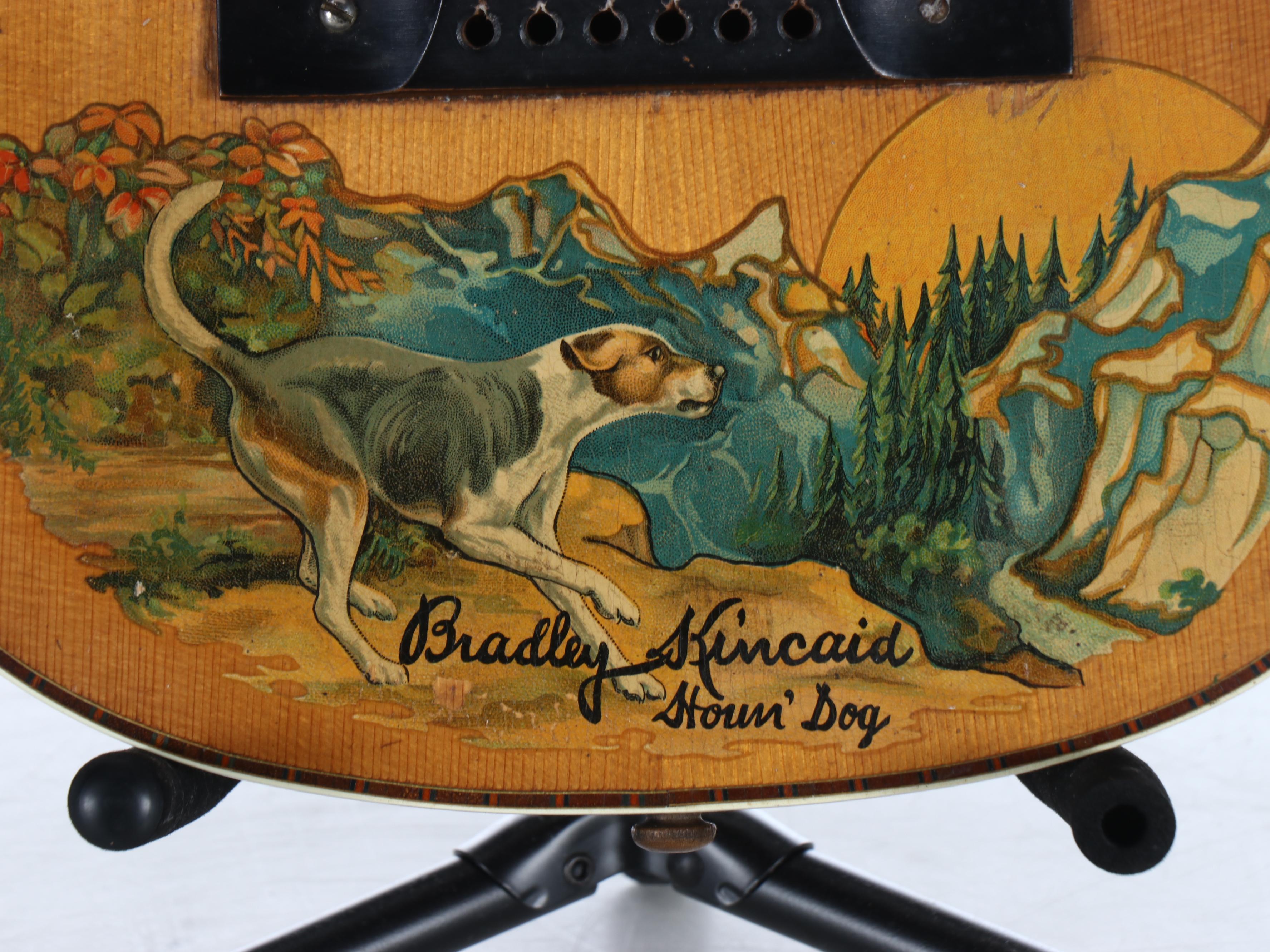 Supertone Bradley Kincaid Houn' Dog Style Acoustic Guitar