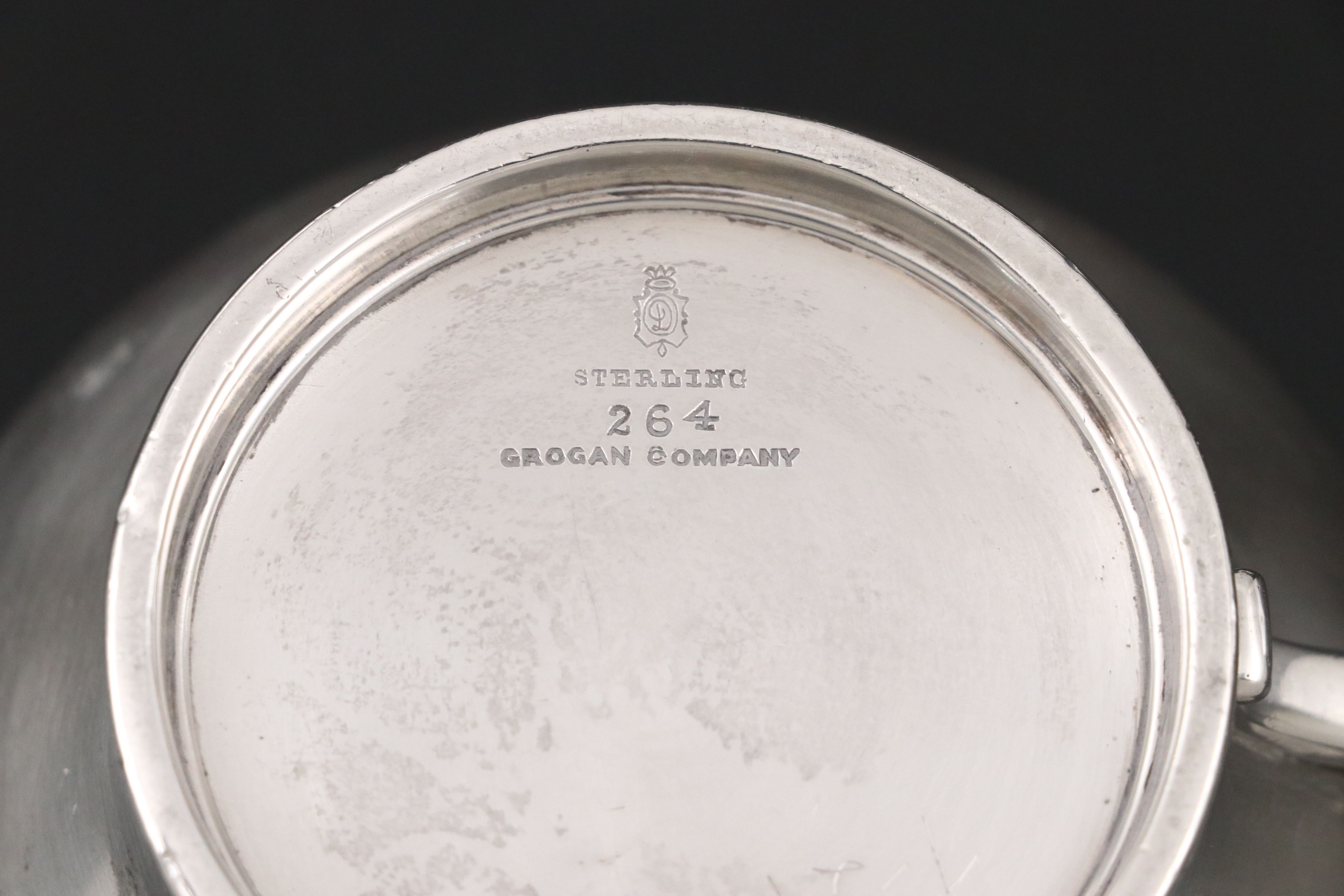 Whiting Sterling Silver Compote with Cream and Sugar Bowls and More