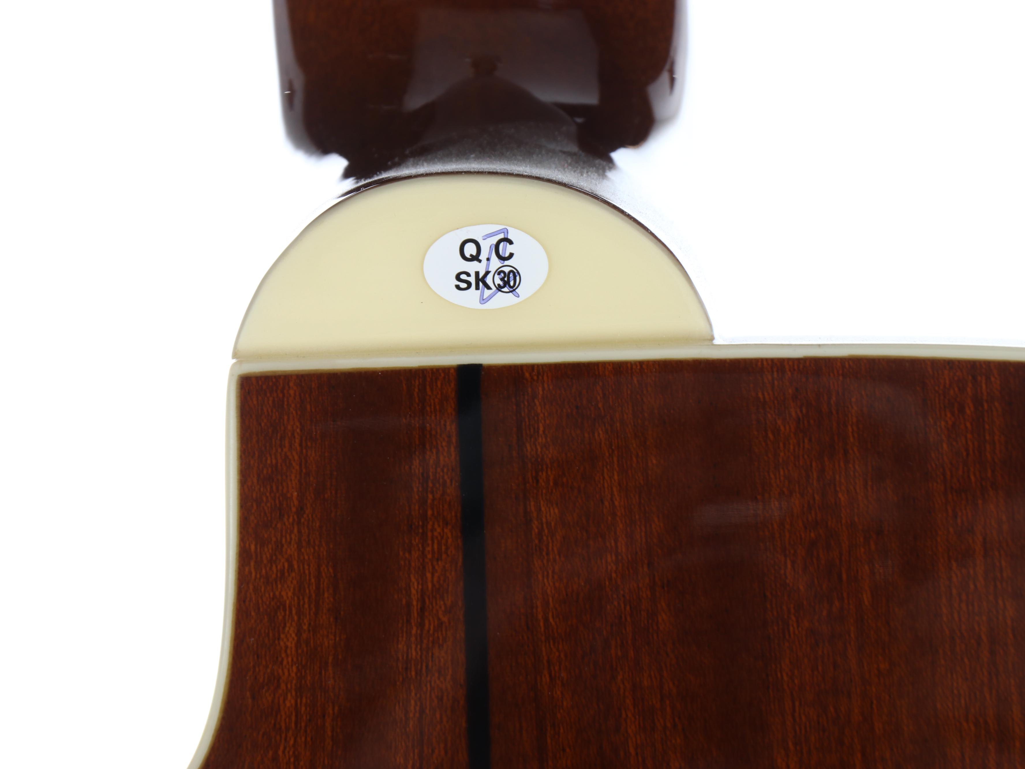 Oscar Schmidt for Washburn Spalted Maple Electric Acoustic Guitar