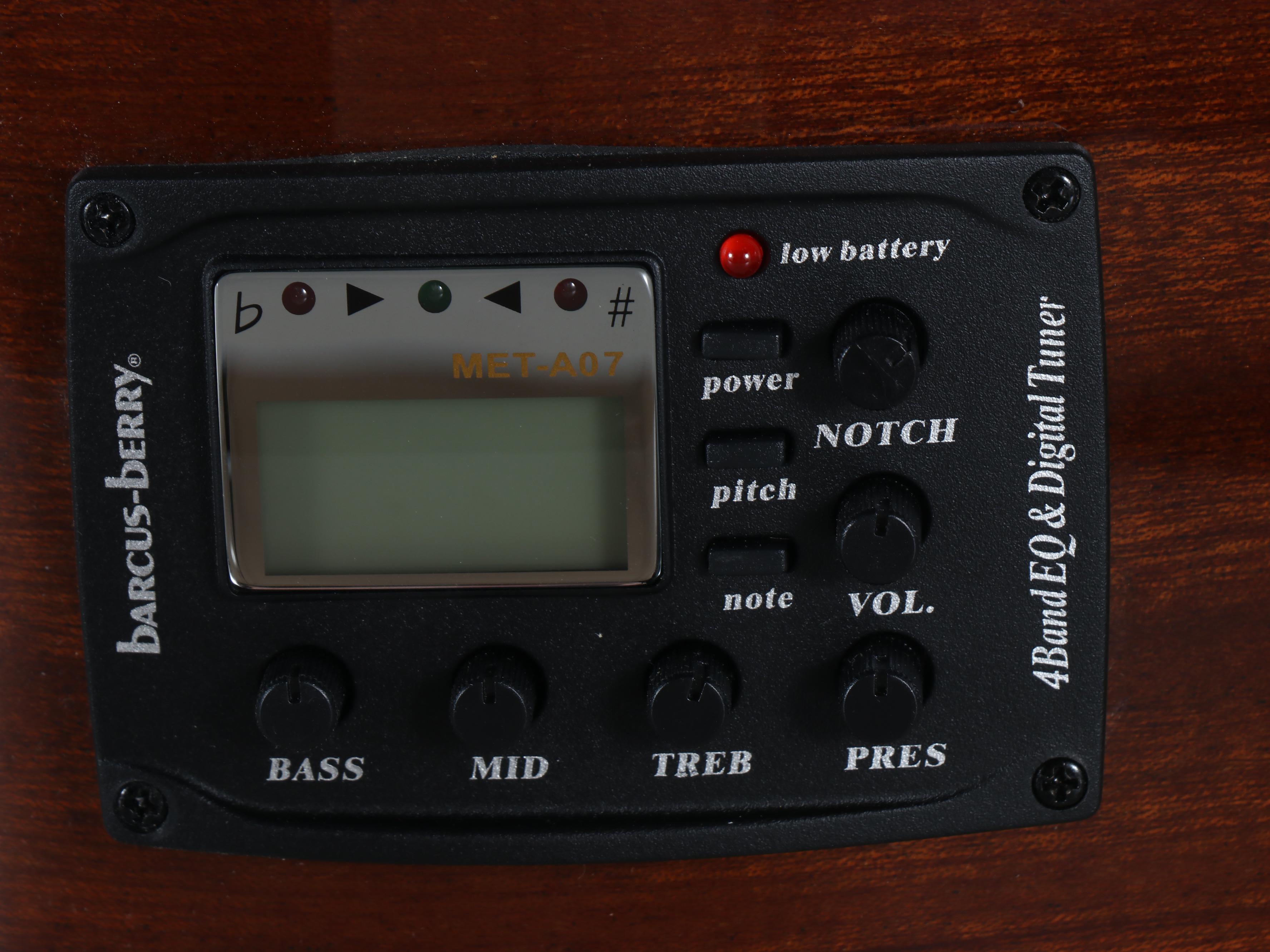 Oscar Schmidt for Washburn Spalted Maple Electric Acoustic Guitar