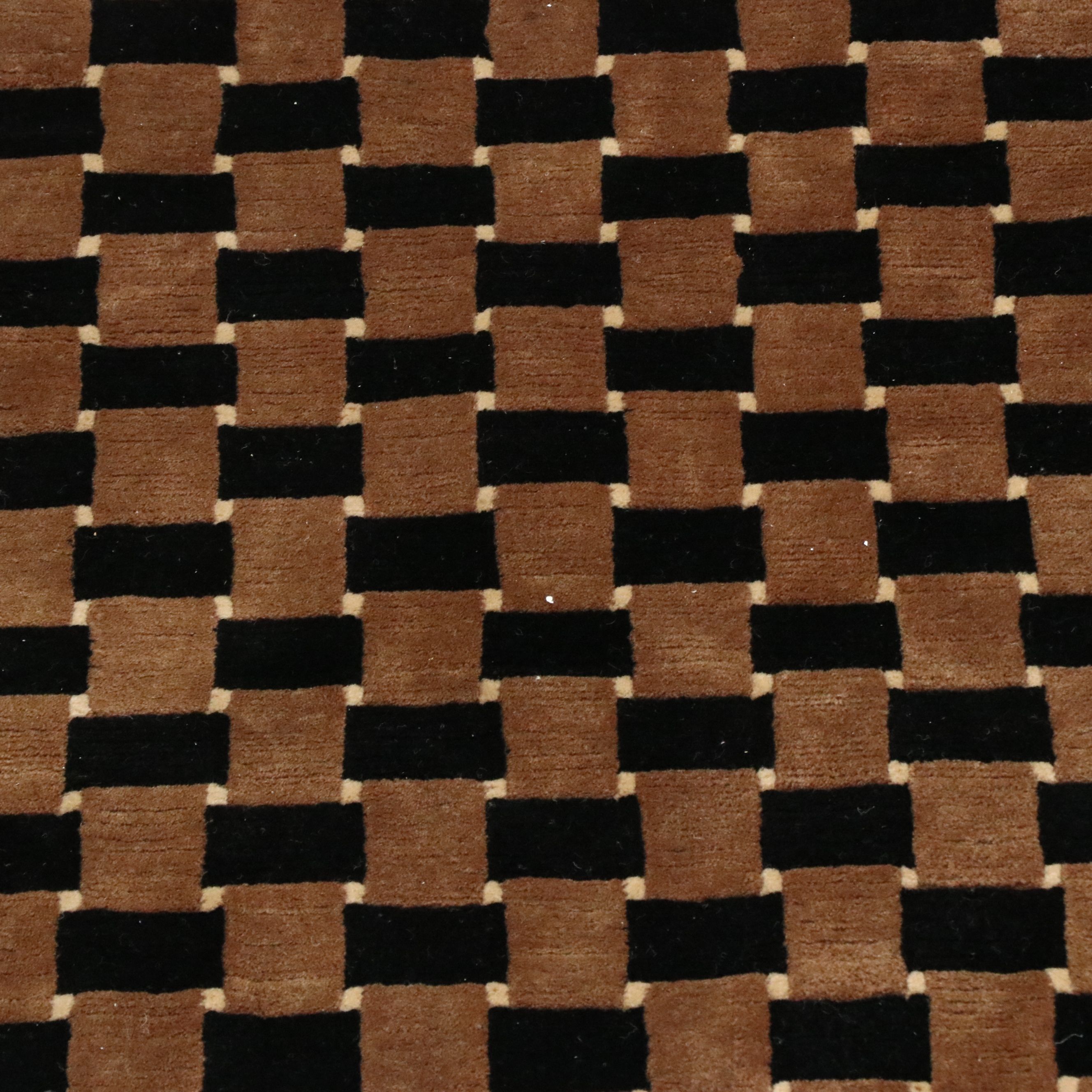 8'1 x 9'11 Hand-Knotted Nepalese Modern Area Rug