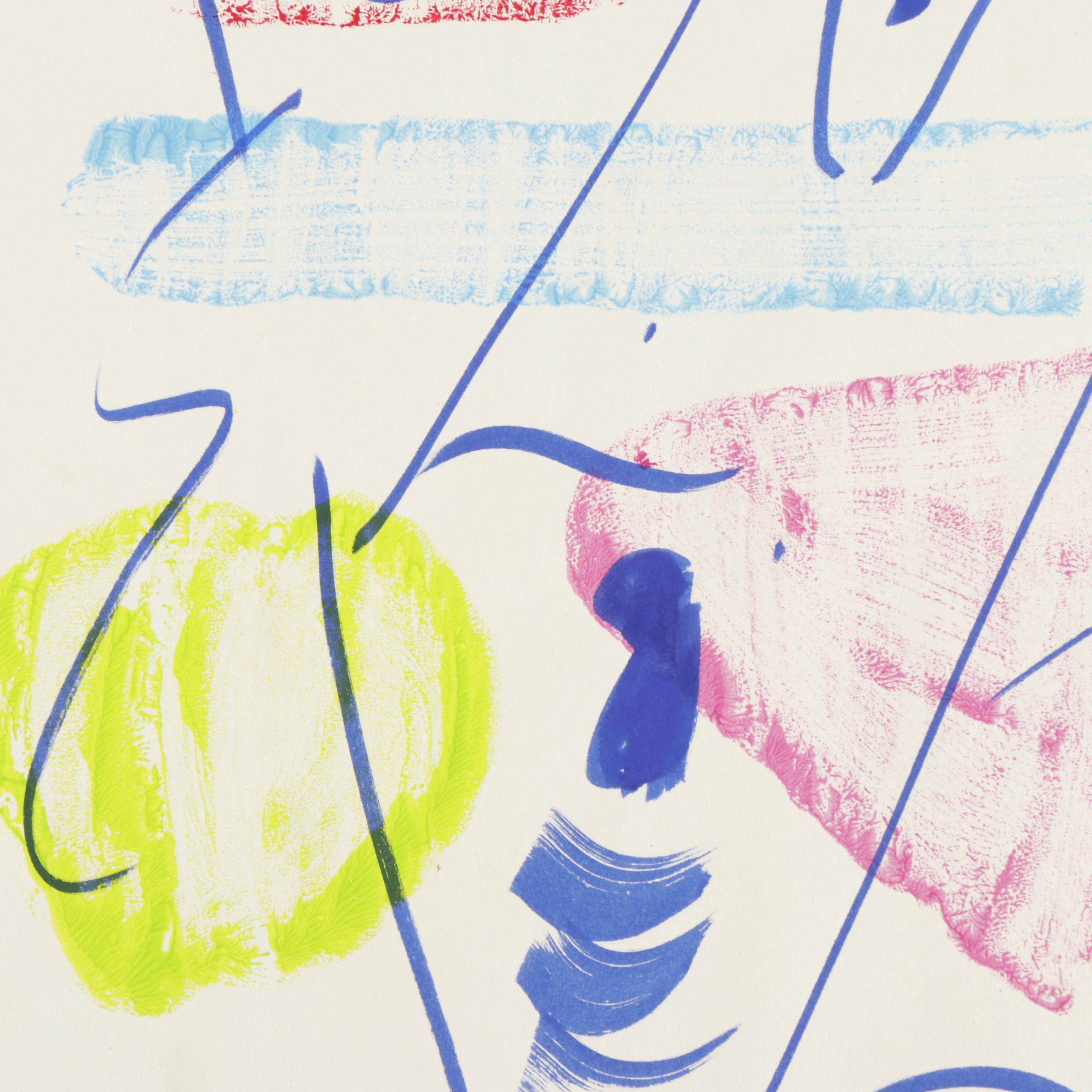 Peter Keil Abstract Acrylic Portrait