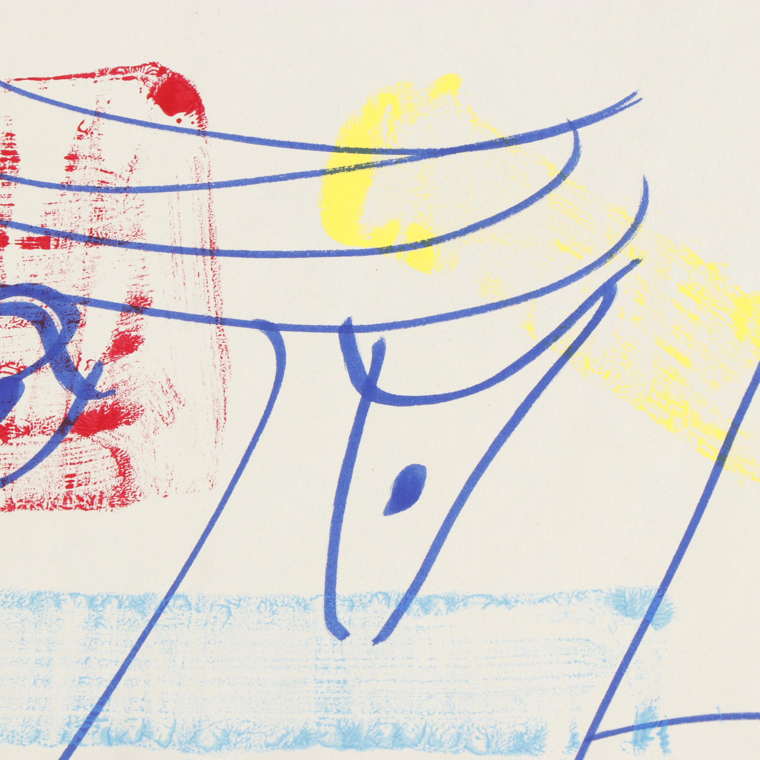 Peter Keil Abstract Acrylic Portrait