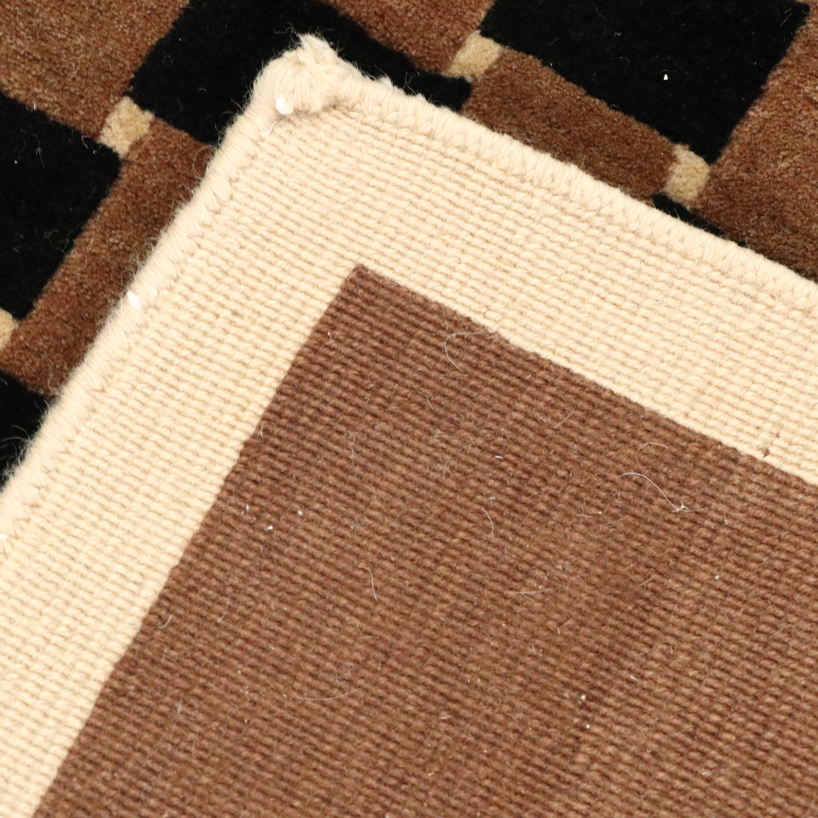 8'1 x 9'11 Hand-Knotted Nepalese Modern Area Rug