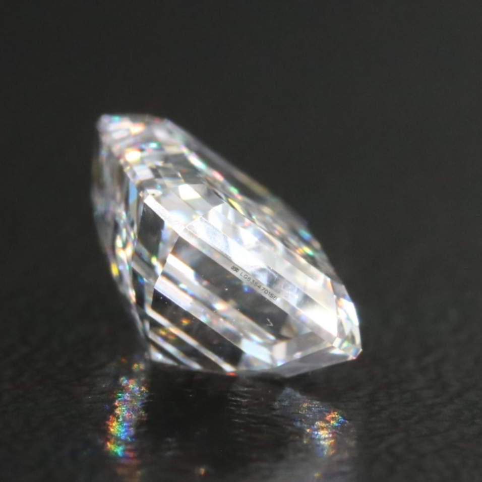 Loose 2.69 CT Lab Grown Diamond with IGI Report