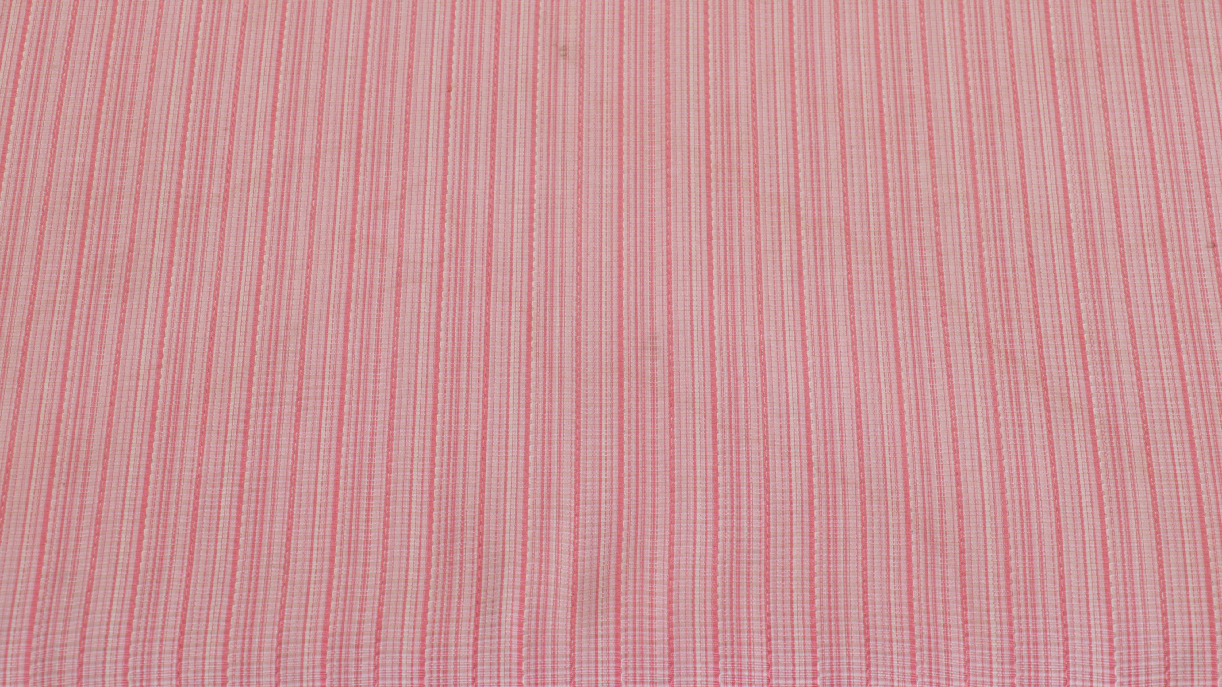 Bamboo Turned and Upholstered Bench