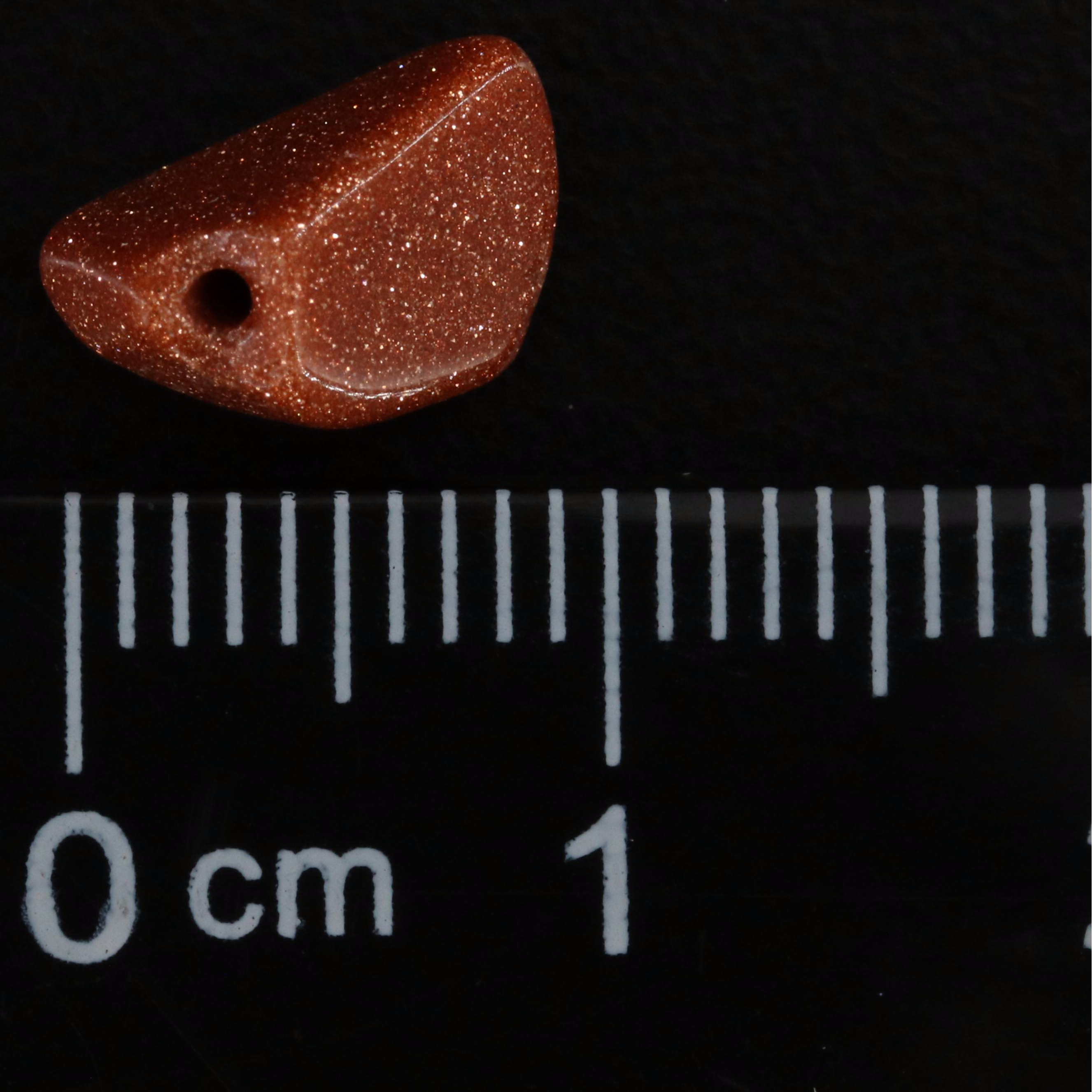 Loose Tumbled Tiger's Eye and Goldstone Glass