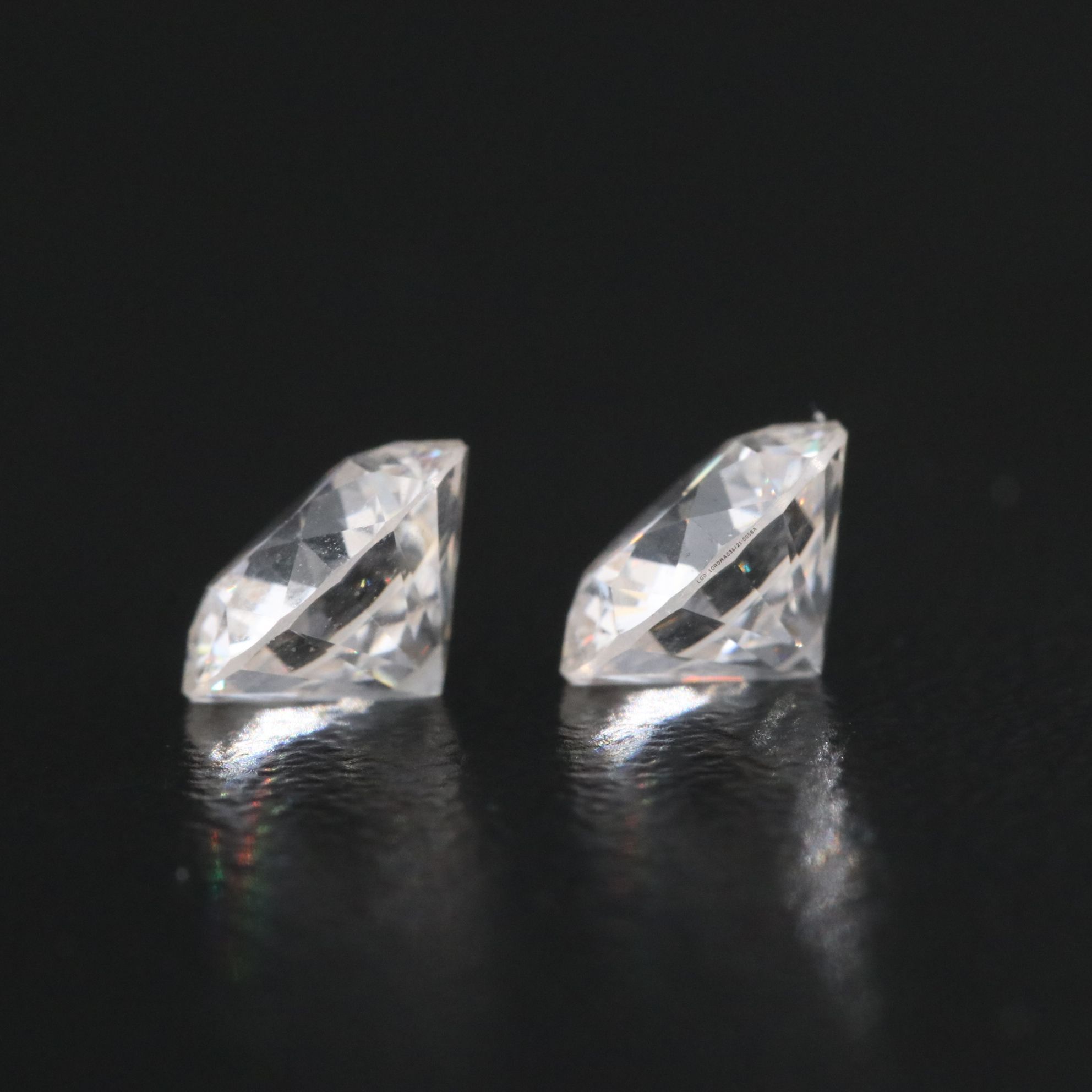 Loose 1.97 CTW Lab Grown Diamond Pair