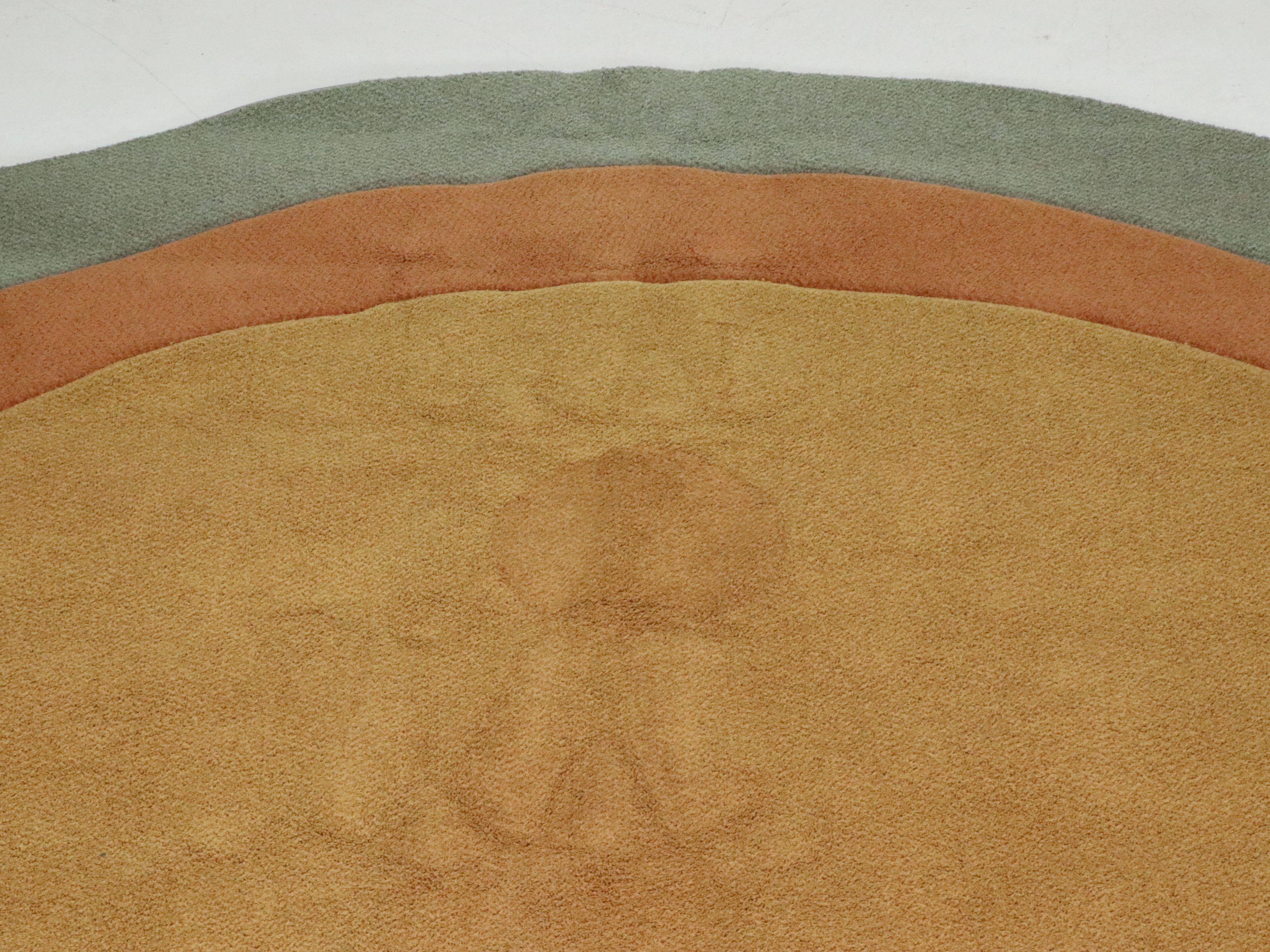 12' x 14'11 Oval Machine Made Masland Modernist Style Room-Sized Rug