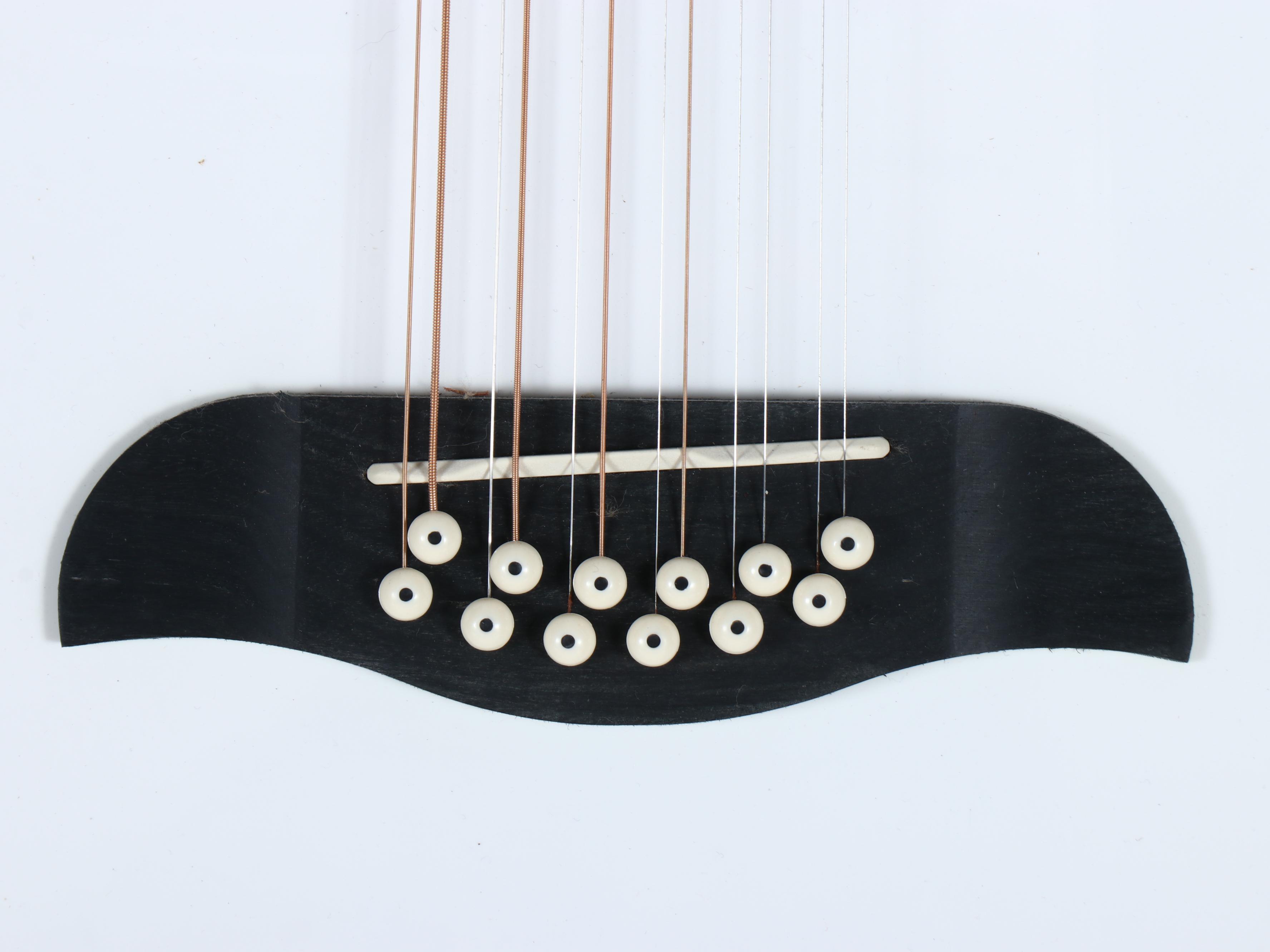 Oscar Schmidt by Washburn Dreadnought 12-String Electric Acoustic Guitar