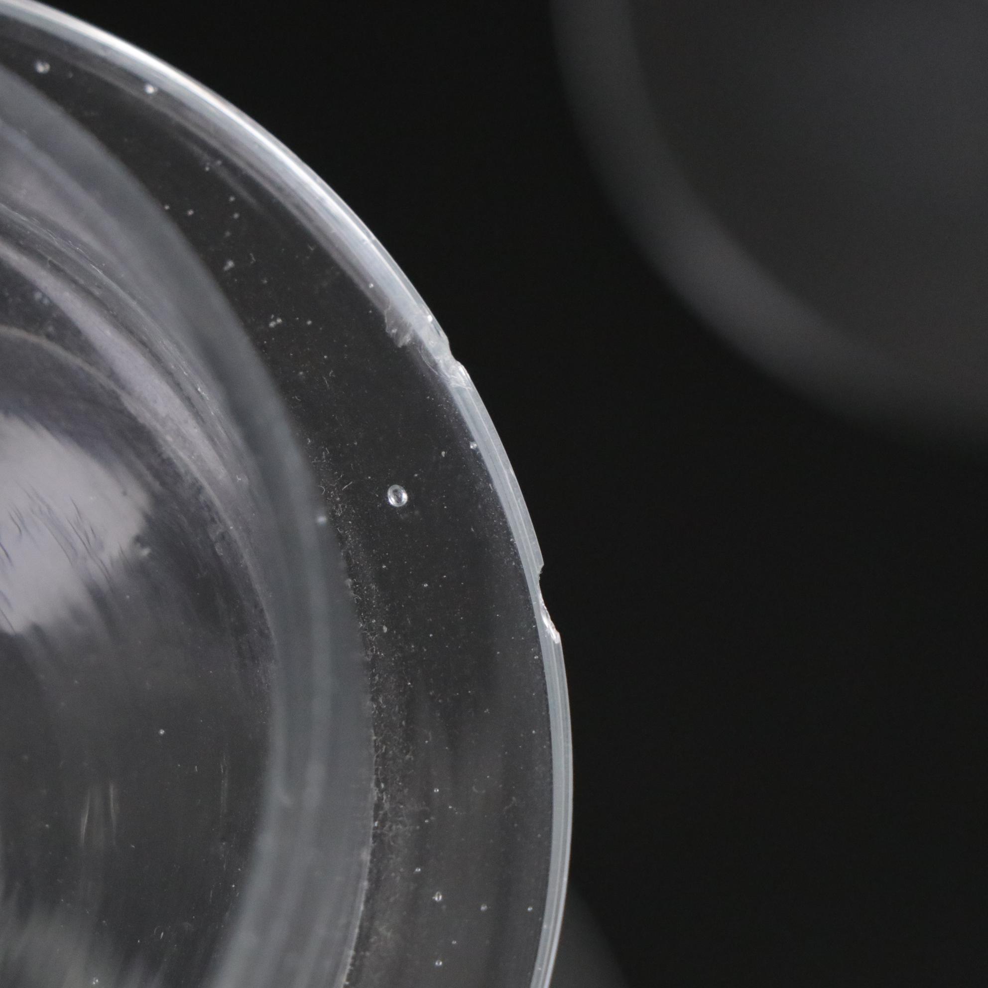 Glass Spiral Pillar Candle Holder Set