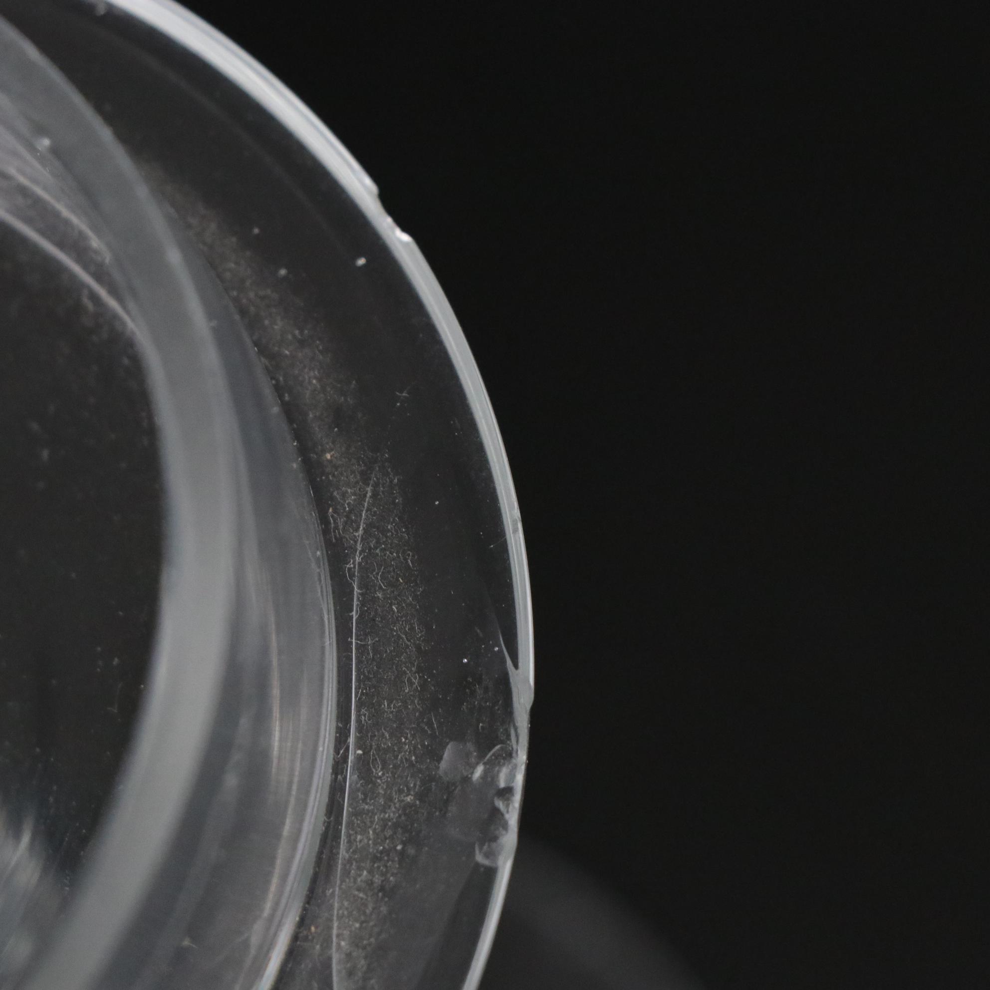 Glass Spiral Pillar Candle Holder Set