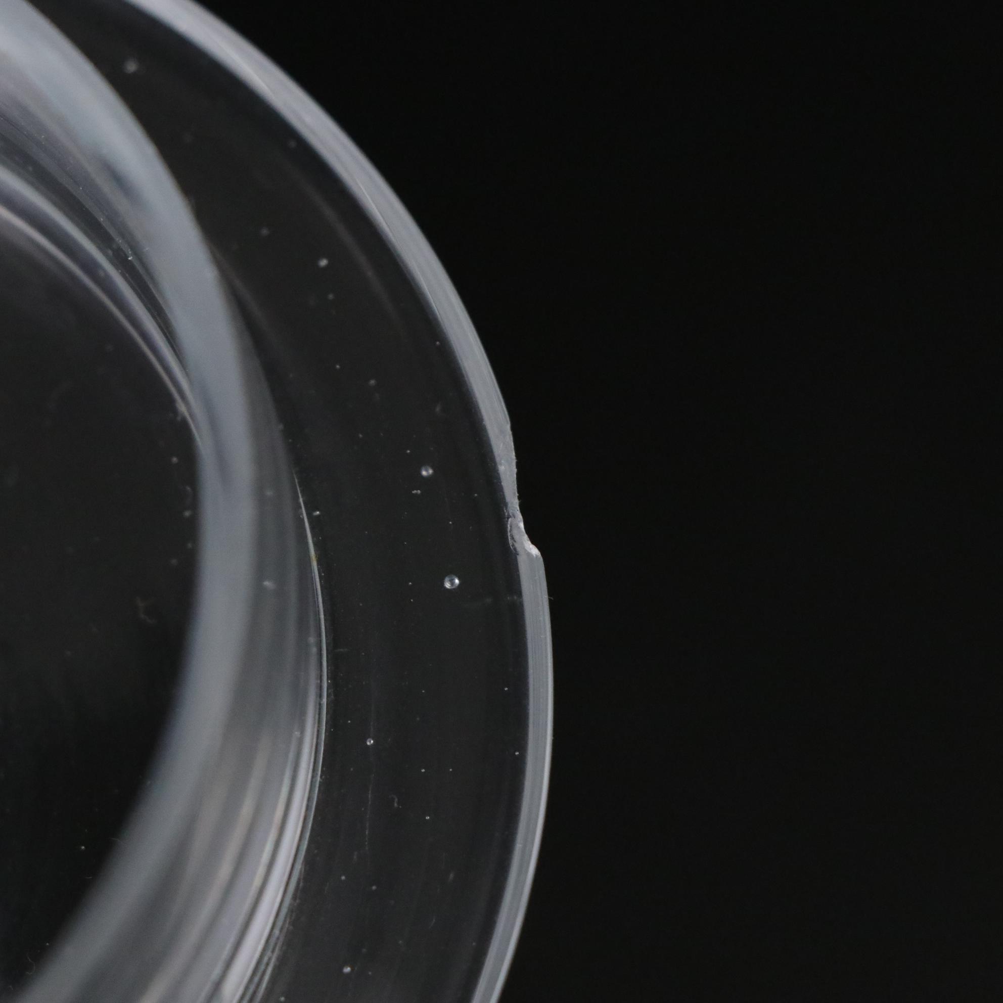 Glass Spiral Pillar Candle Holder Set