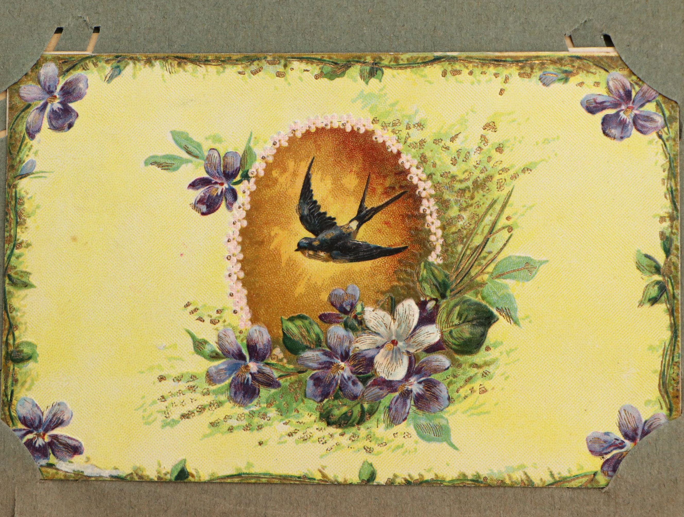 Antique Holiday and Birthday Card Collection, Late 19th/Early 20th Century