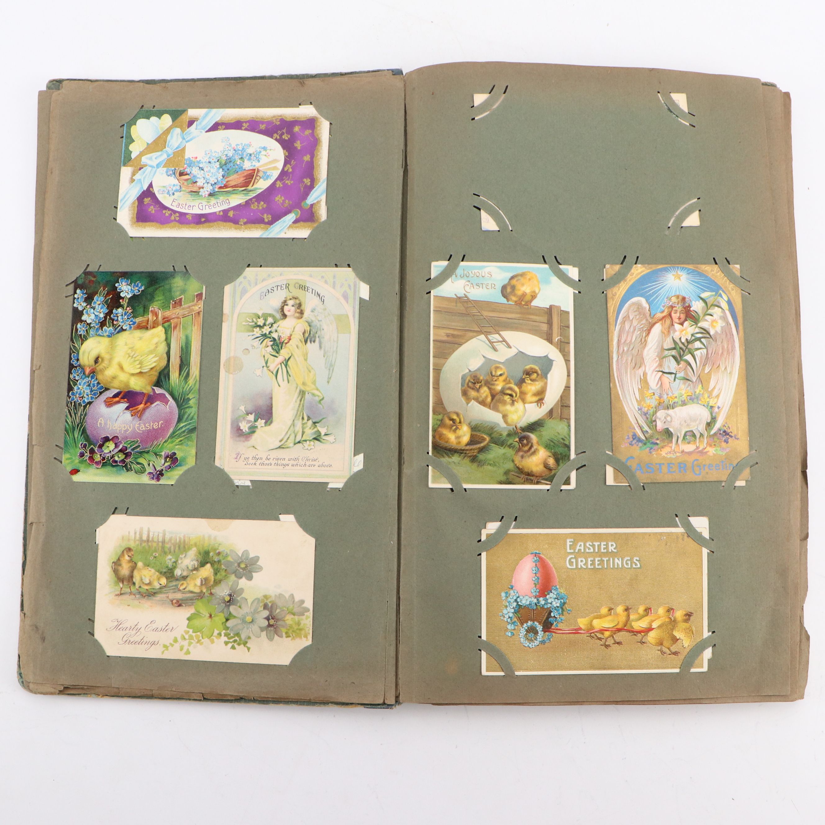 Antique Holiday and Birthday Card Collection, Late 19th/Early 20th Century