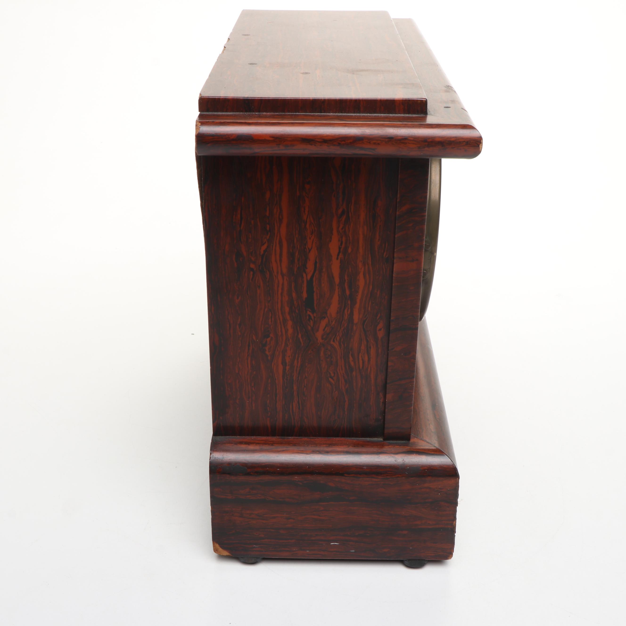 Seth Thomas Grain Painted Mantel Clock, Early to Mid-20th Century