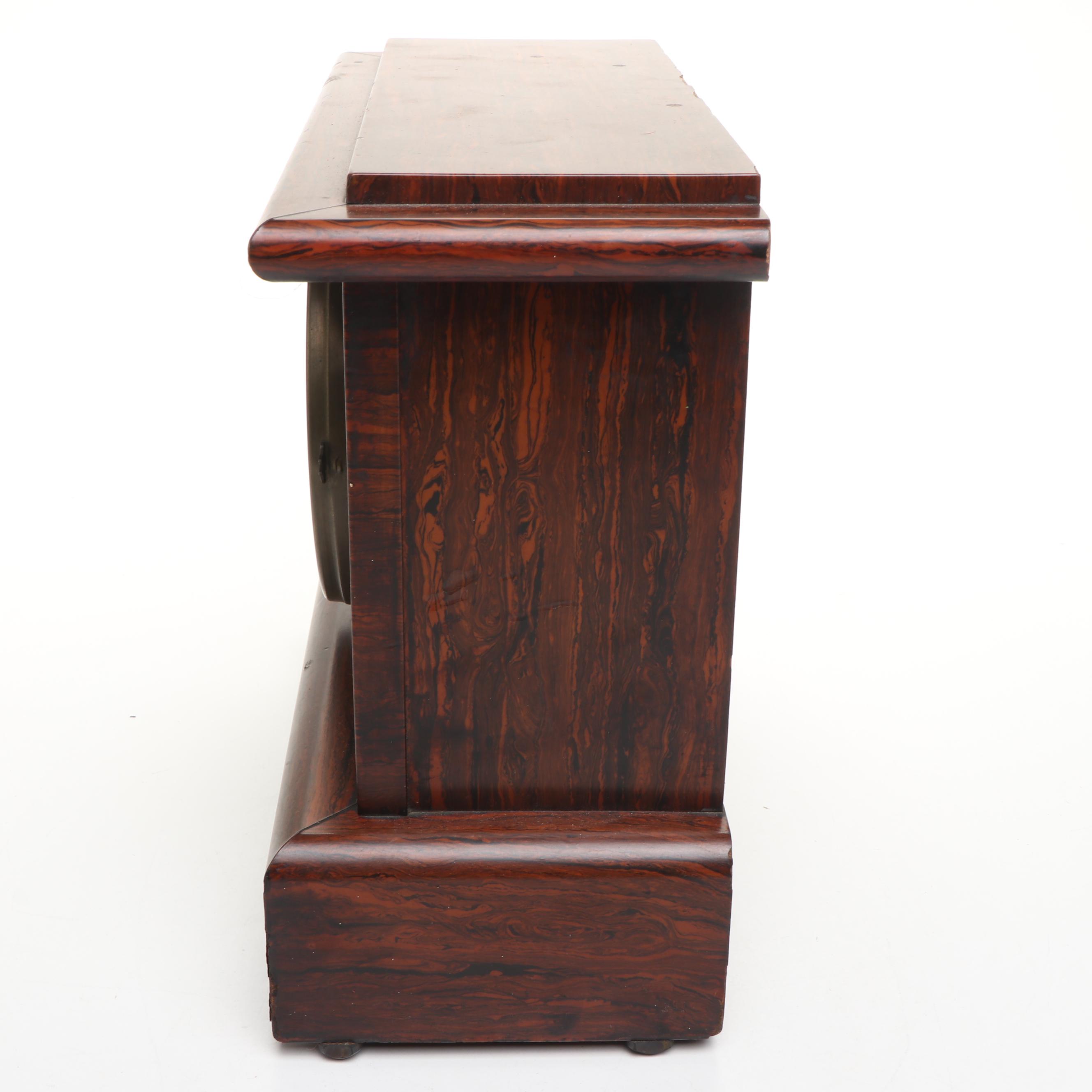 Seth Thomas Grain Painted Mantel Clock, Early to Mid-20th Century