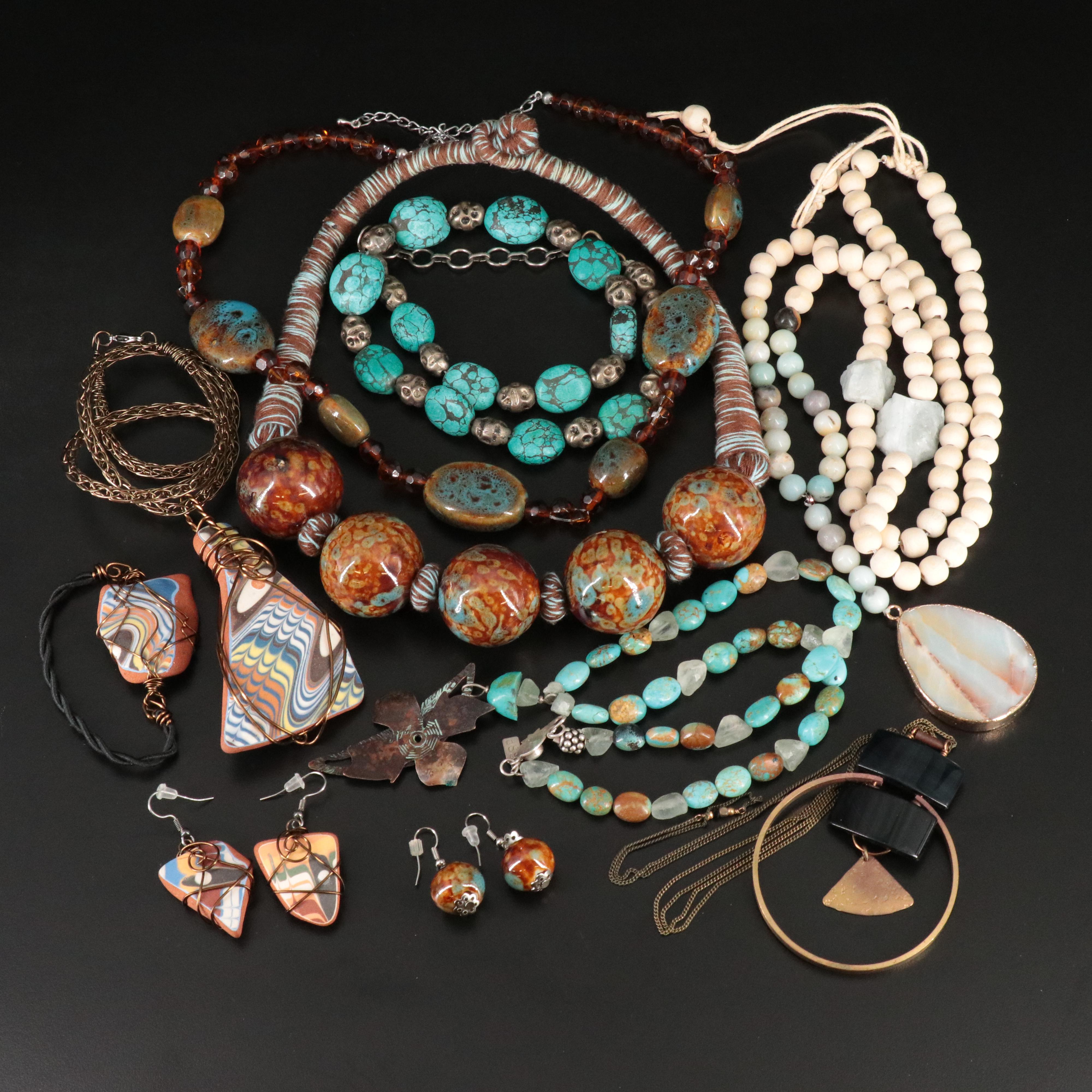 Art Inspired Gemstone Jewelry Collection