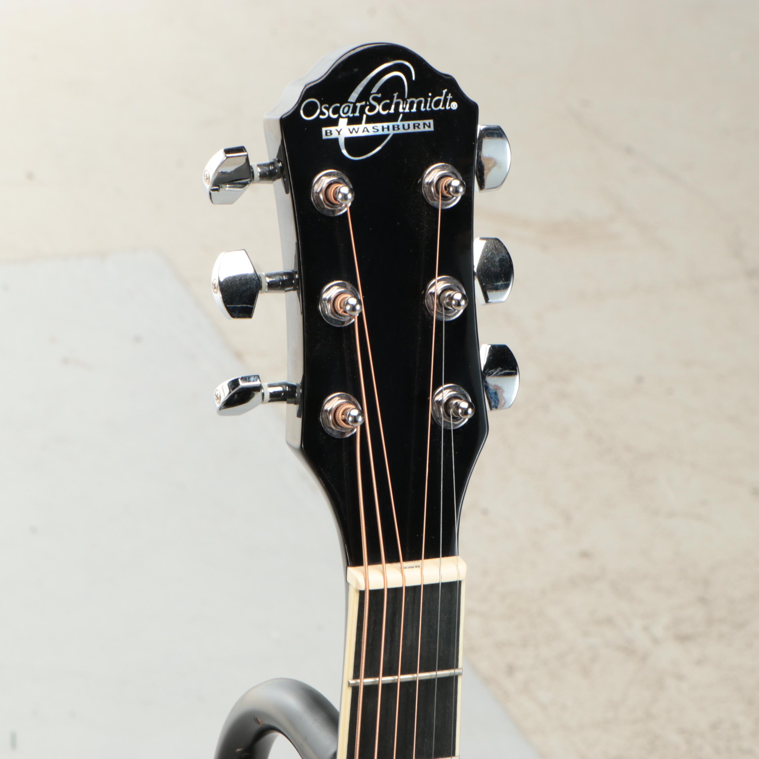Oscar Schmidt by Washburn Half-Size Dreadnought Acoustic Guitar