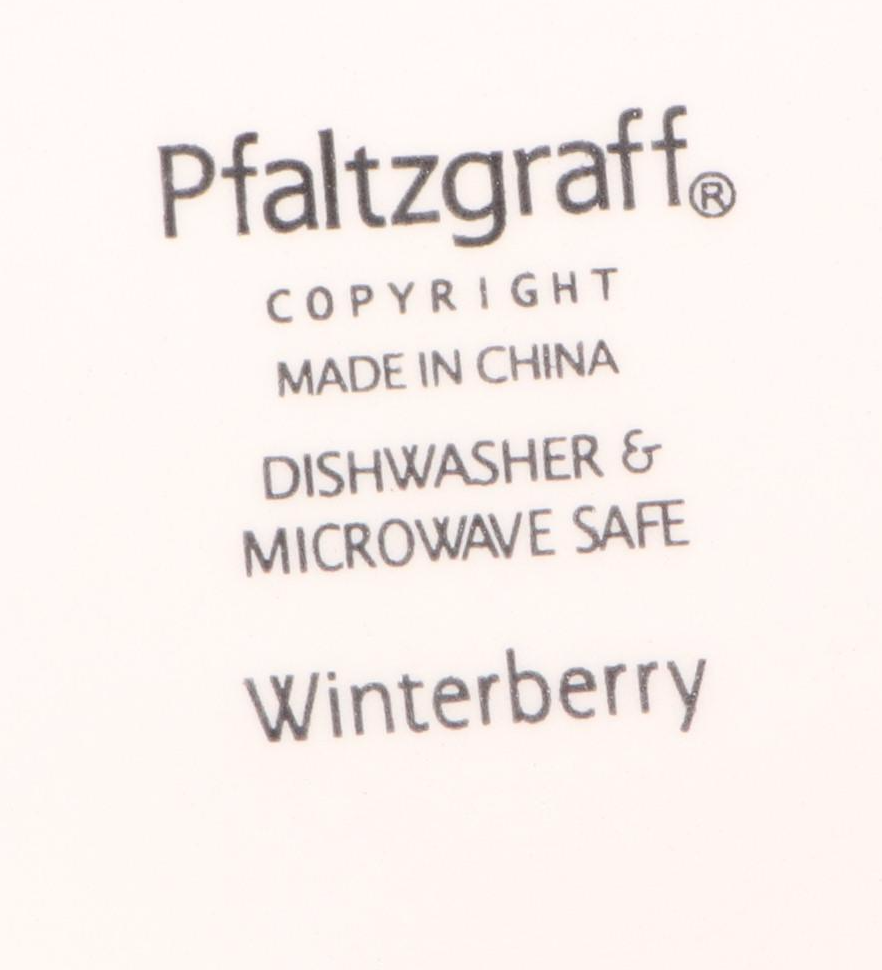 Waterford "Holiday Heirlooms" Box with Pfaltzgraff and Other Seasonal Serveware