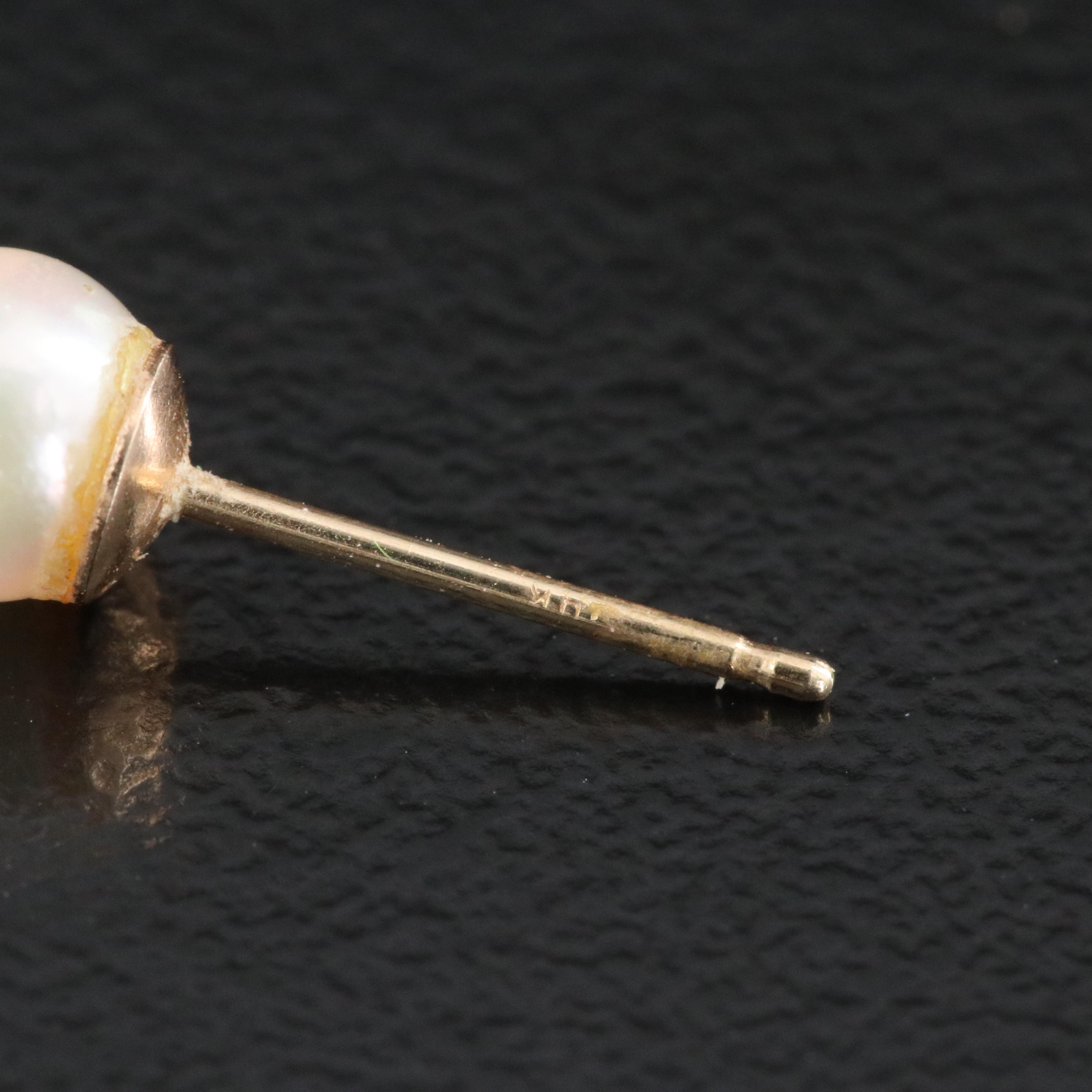 Single Earring Collection Featuring 14K Including Pearl and Imitation Pearl