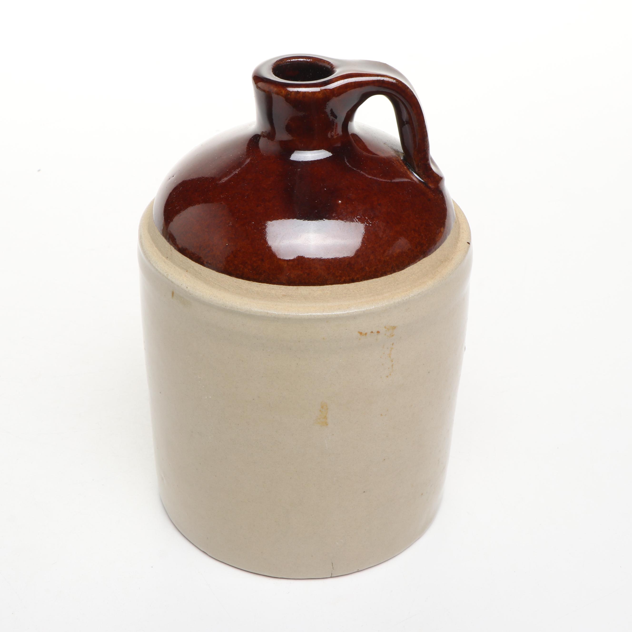 Miniature Stoneware Crock Jugs and Canisters