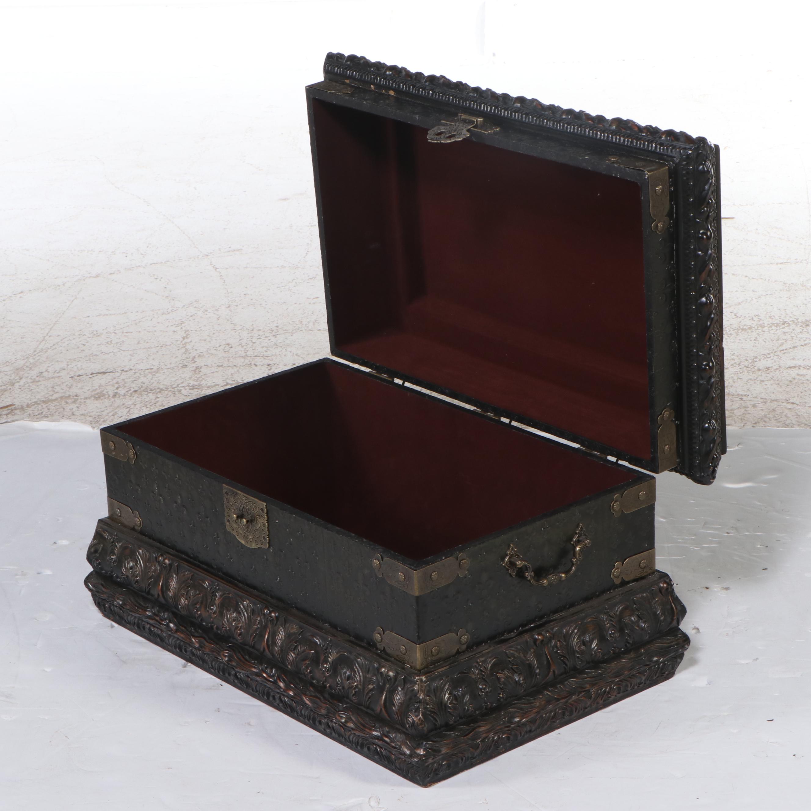 Carved Ornamental Small Chest