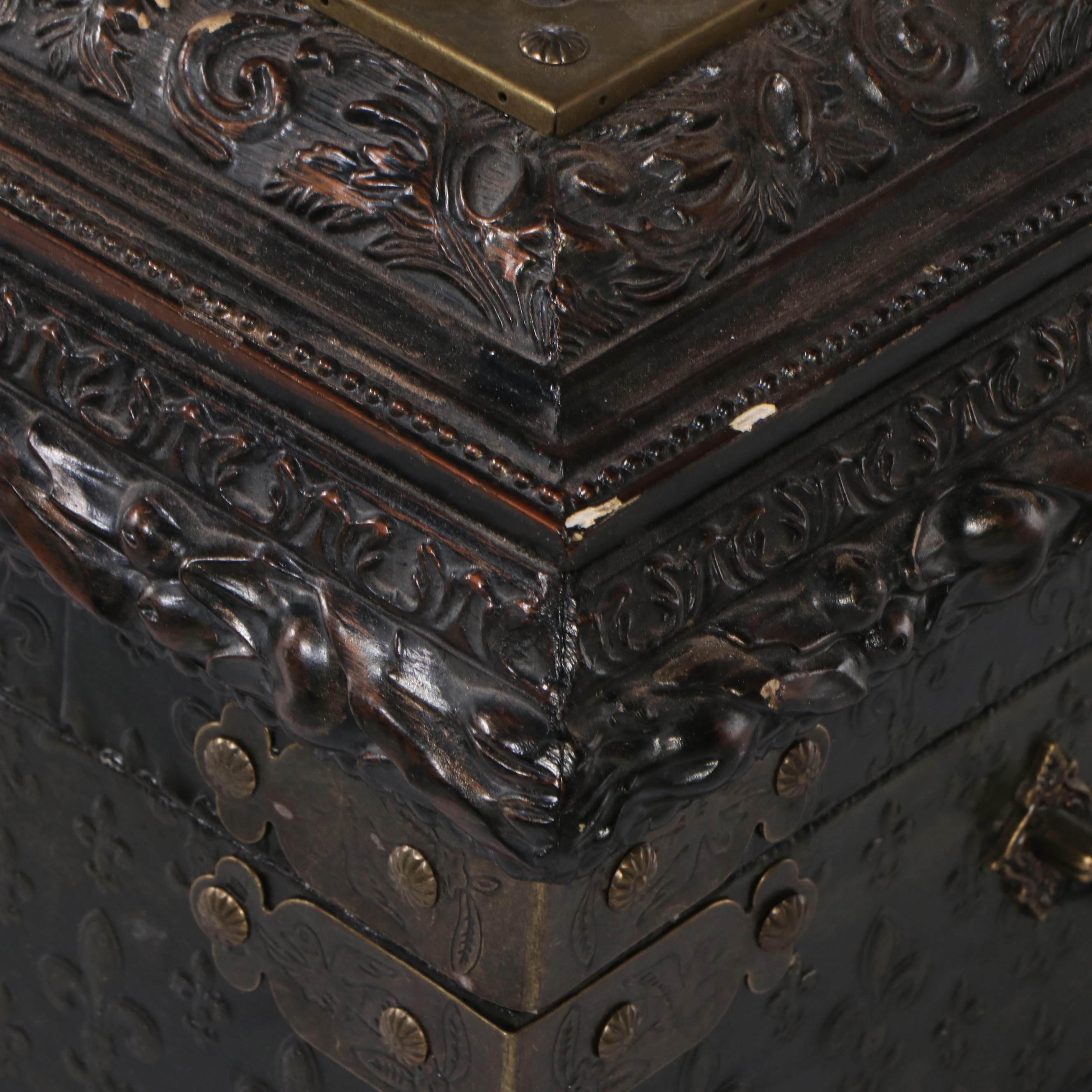 Carved Ornamental Small Chest
