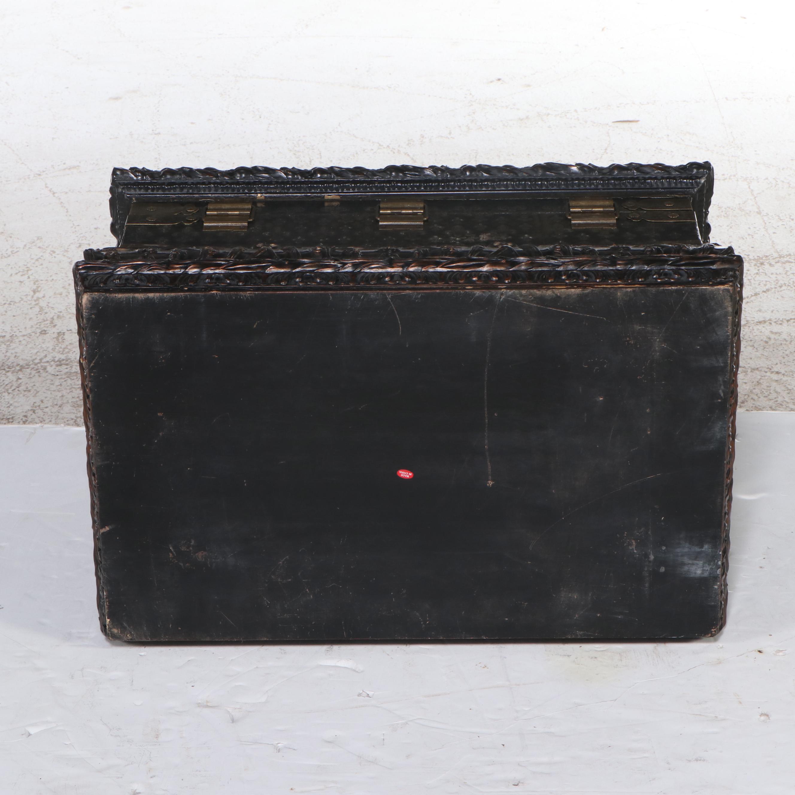 Carved Ornamental Small Chest