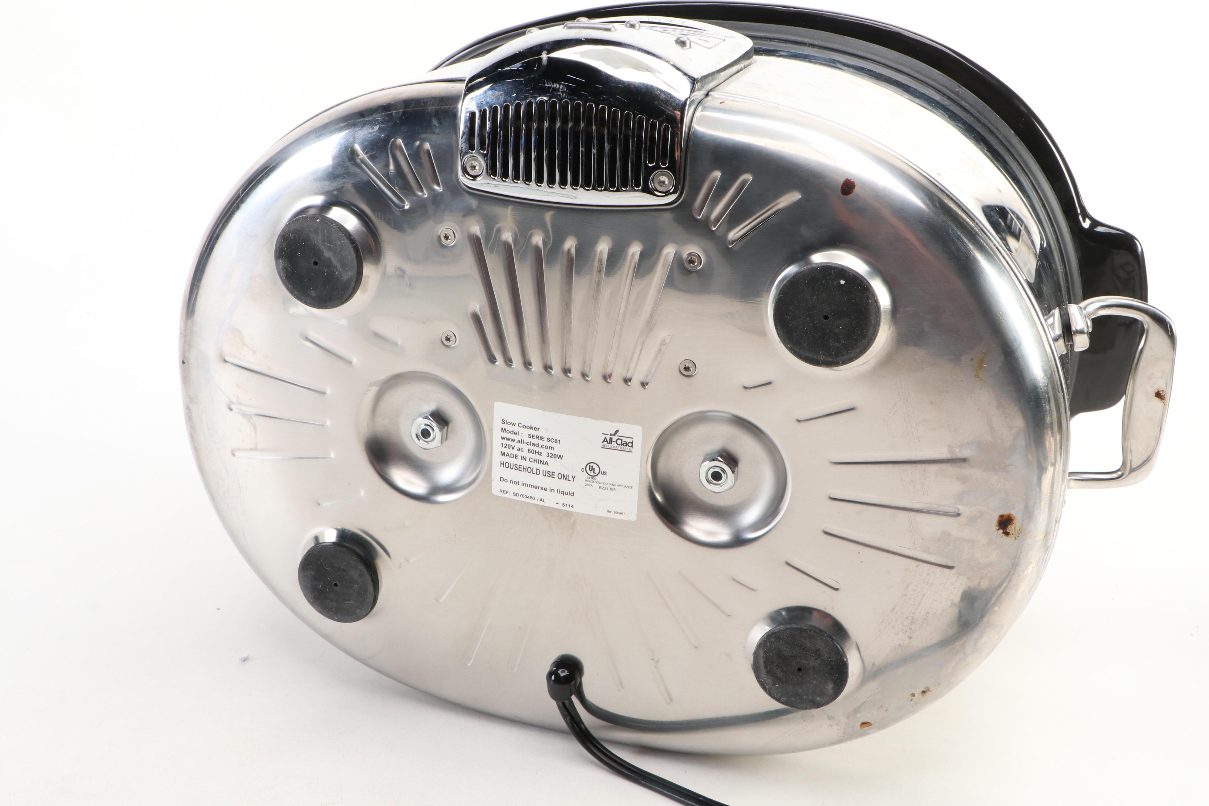 All-Clad 6.50 Quart Electric Slow Cooker with Ceramic Insert