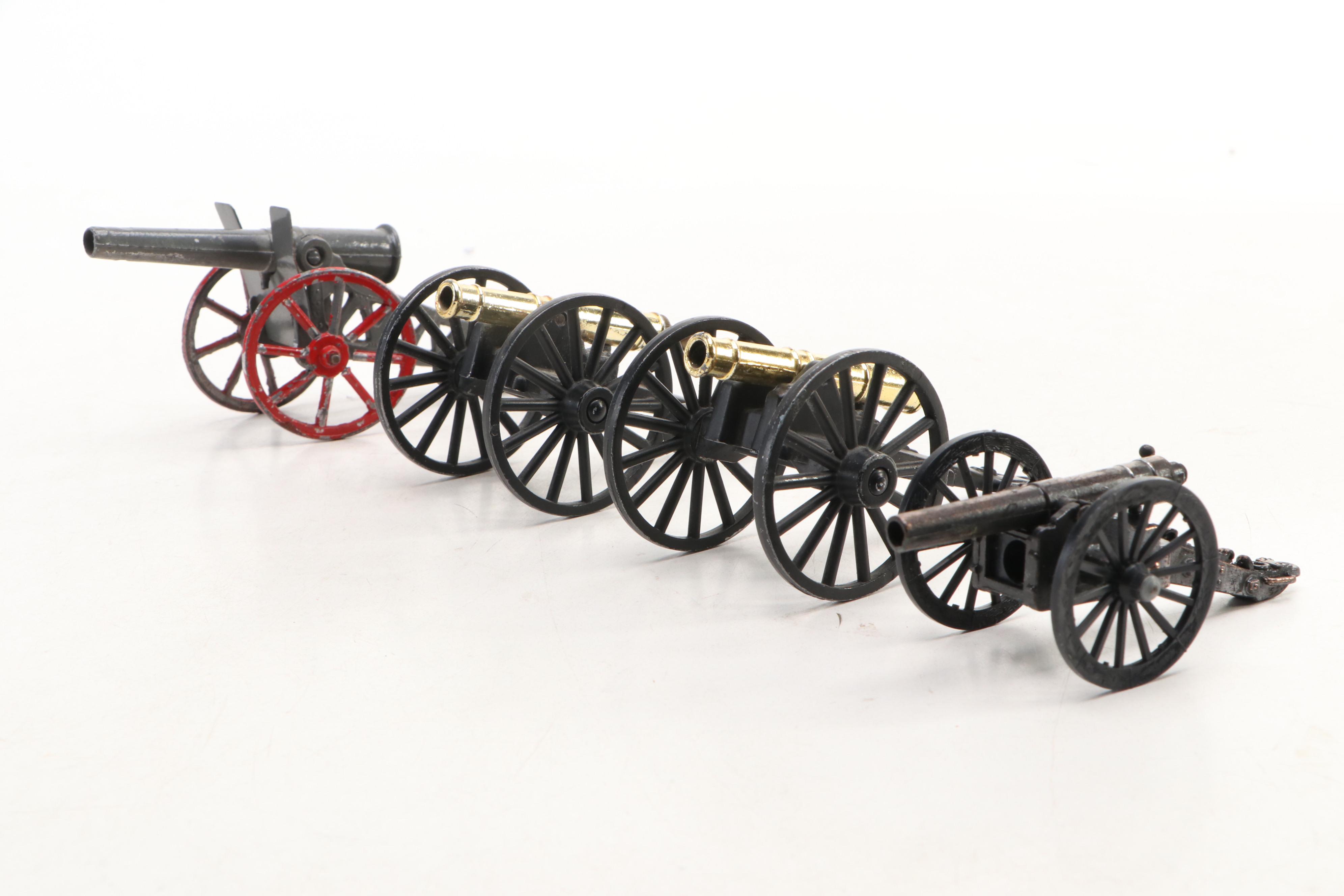 American Steel Foundries "Early Railroad Days" and Model Cannons