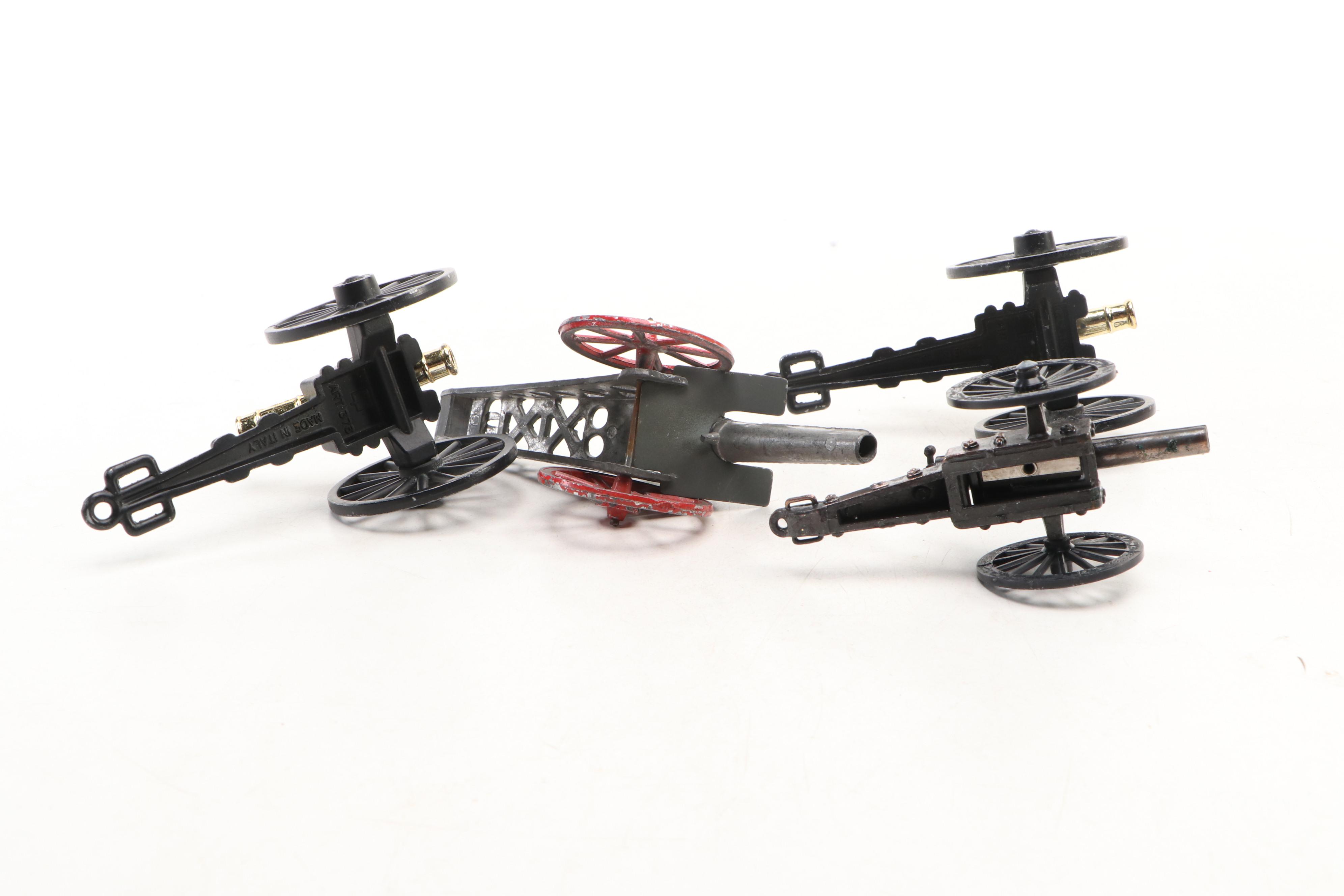 American Steel Foundries "Early Railroad Days" and Model Cannons