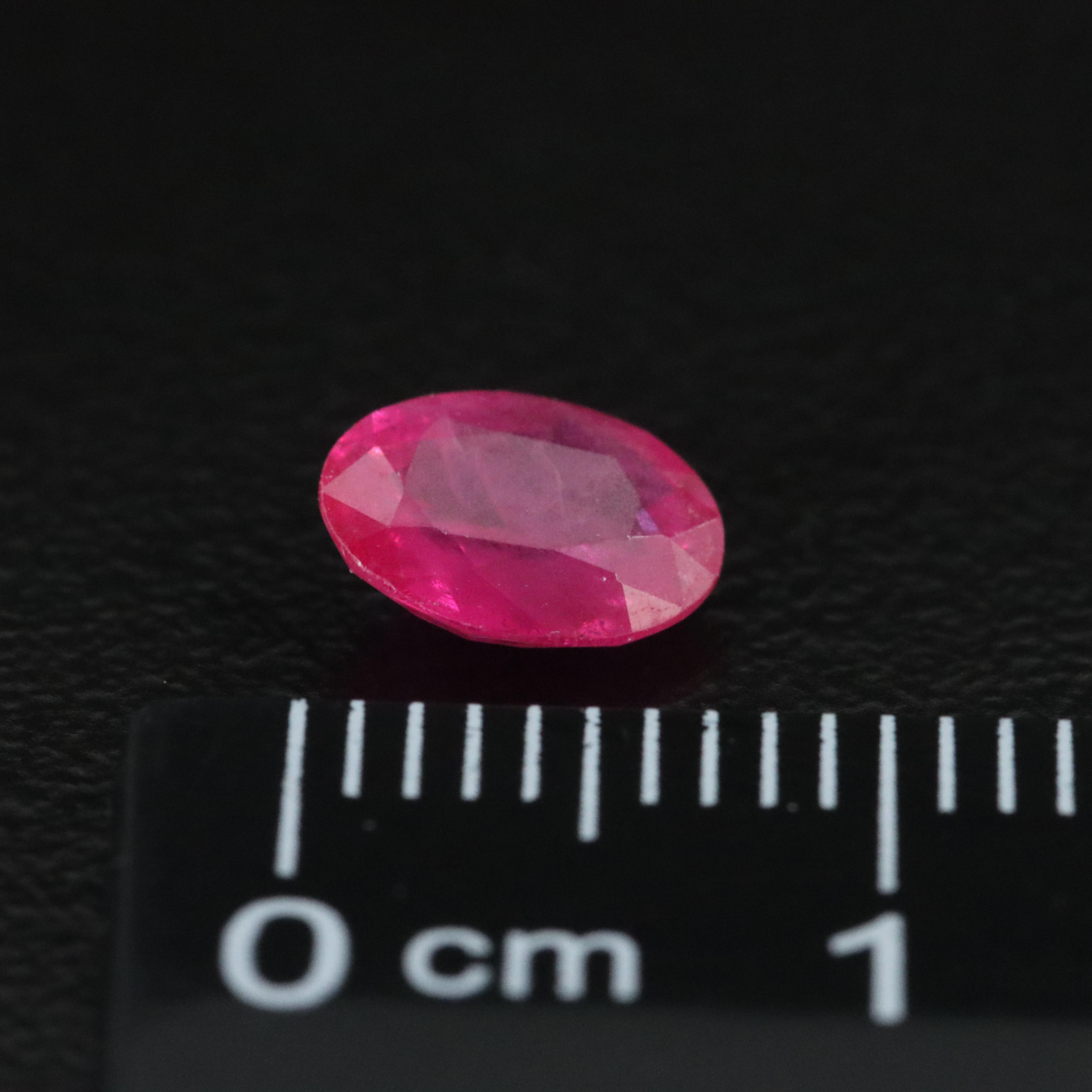 Loose 0.92 CT Ruby