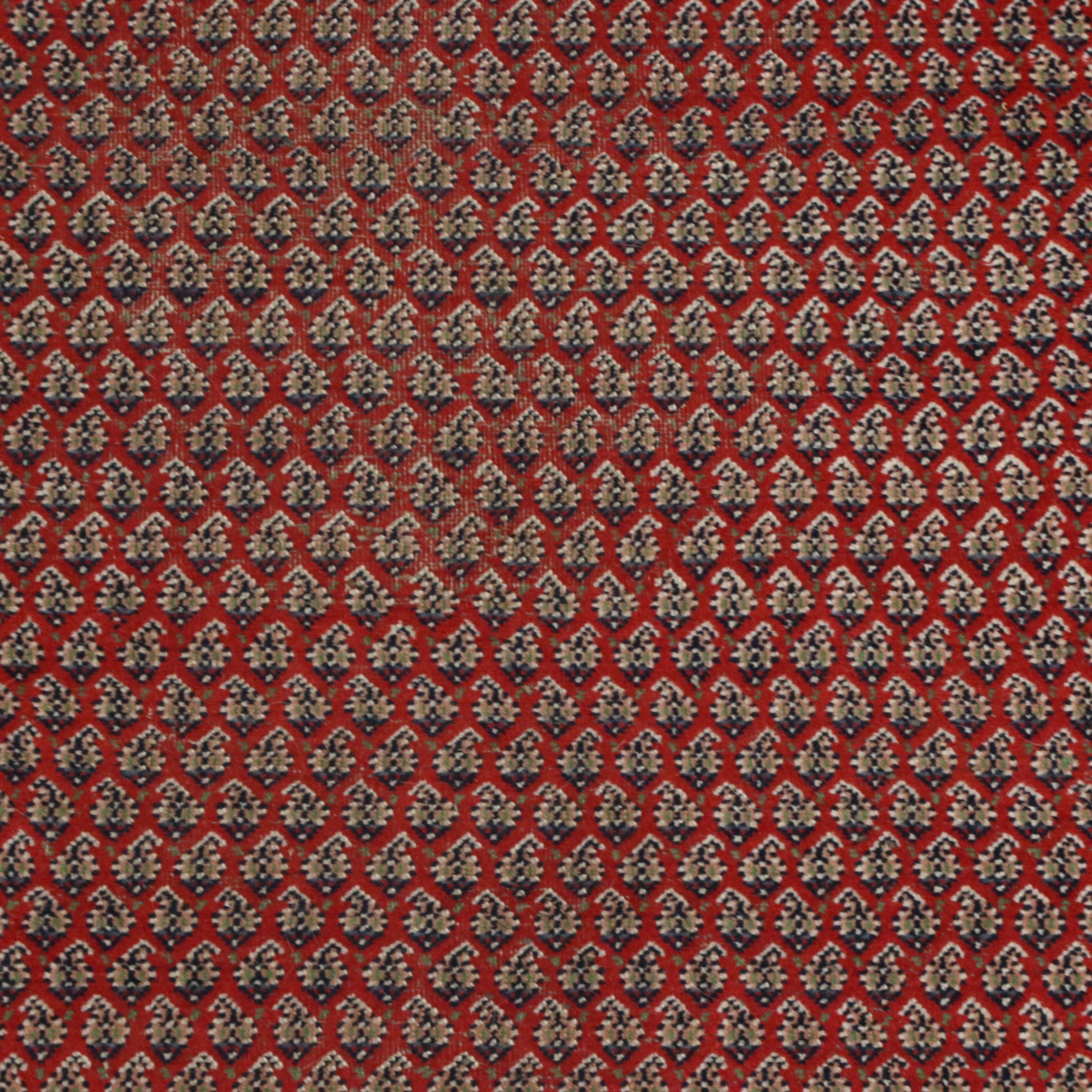 4'1 x 6'2 Hand-Knotted Persian Seraband Area Rug