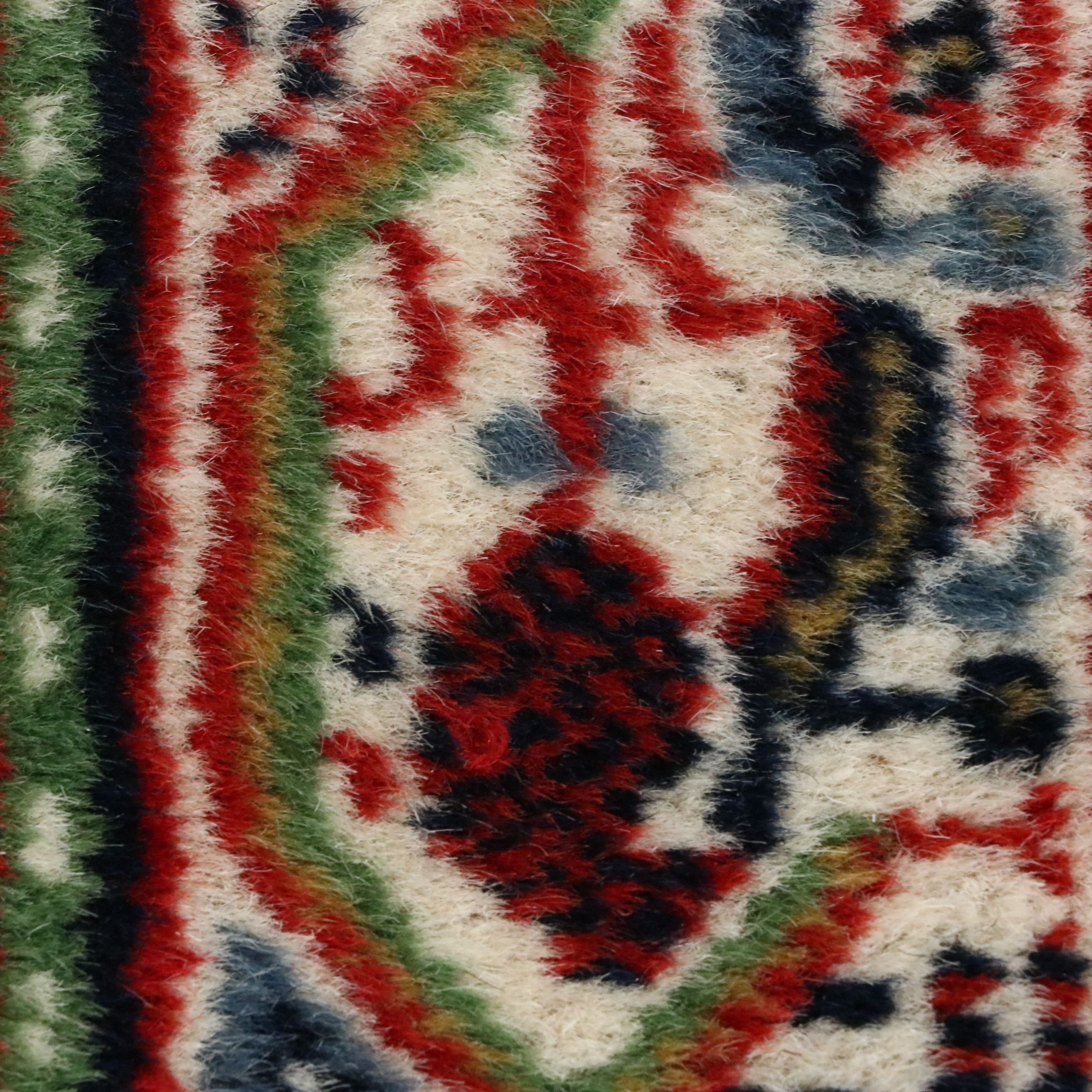 4'1 x 6'2 Hand-Knotted Persian Seraband Area Rug