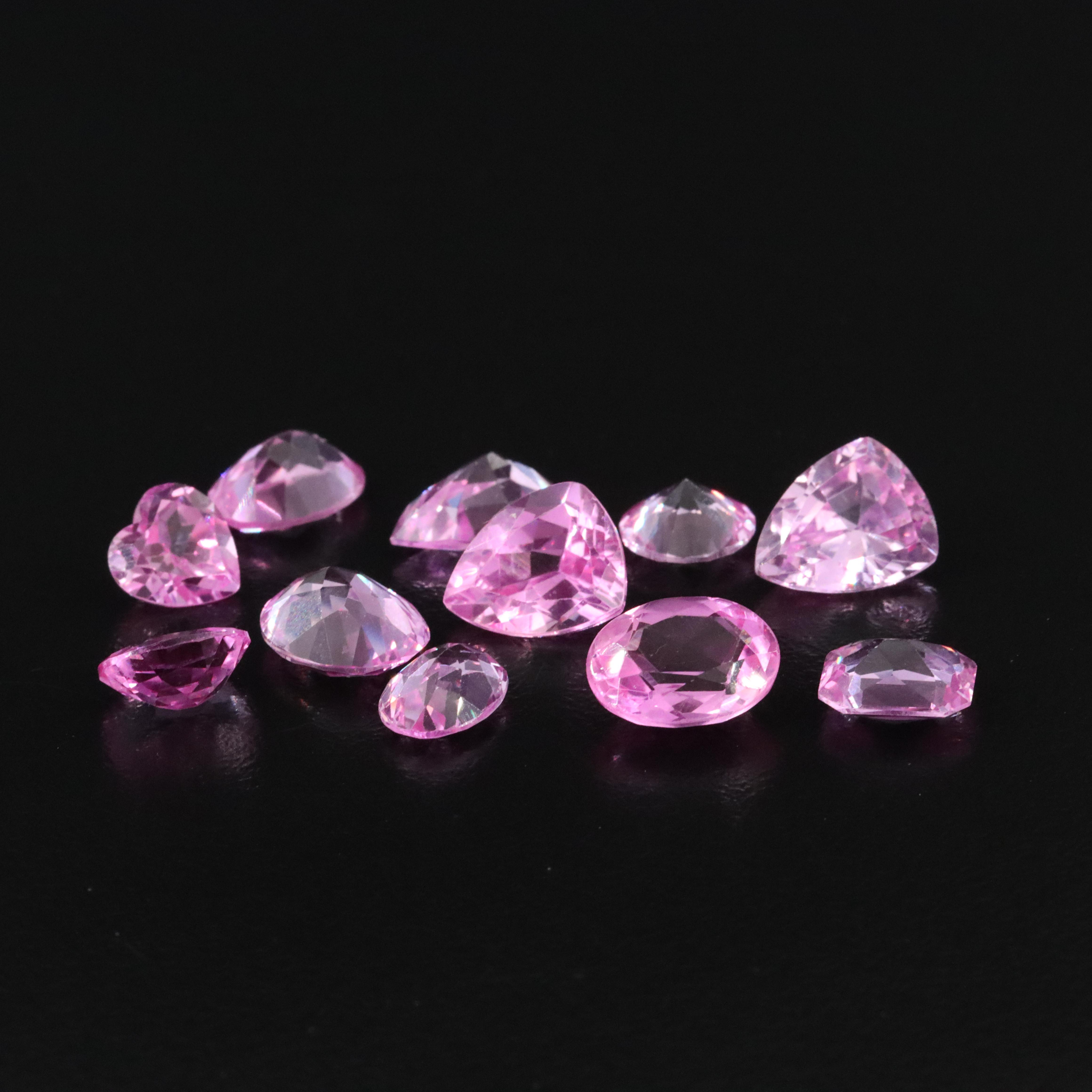 Loose 26.55 CTW Lab Grown Sapphires